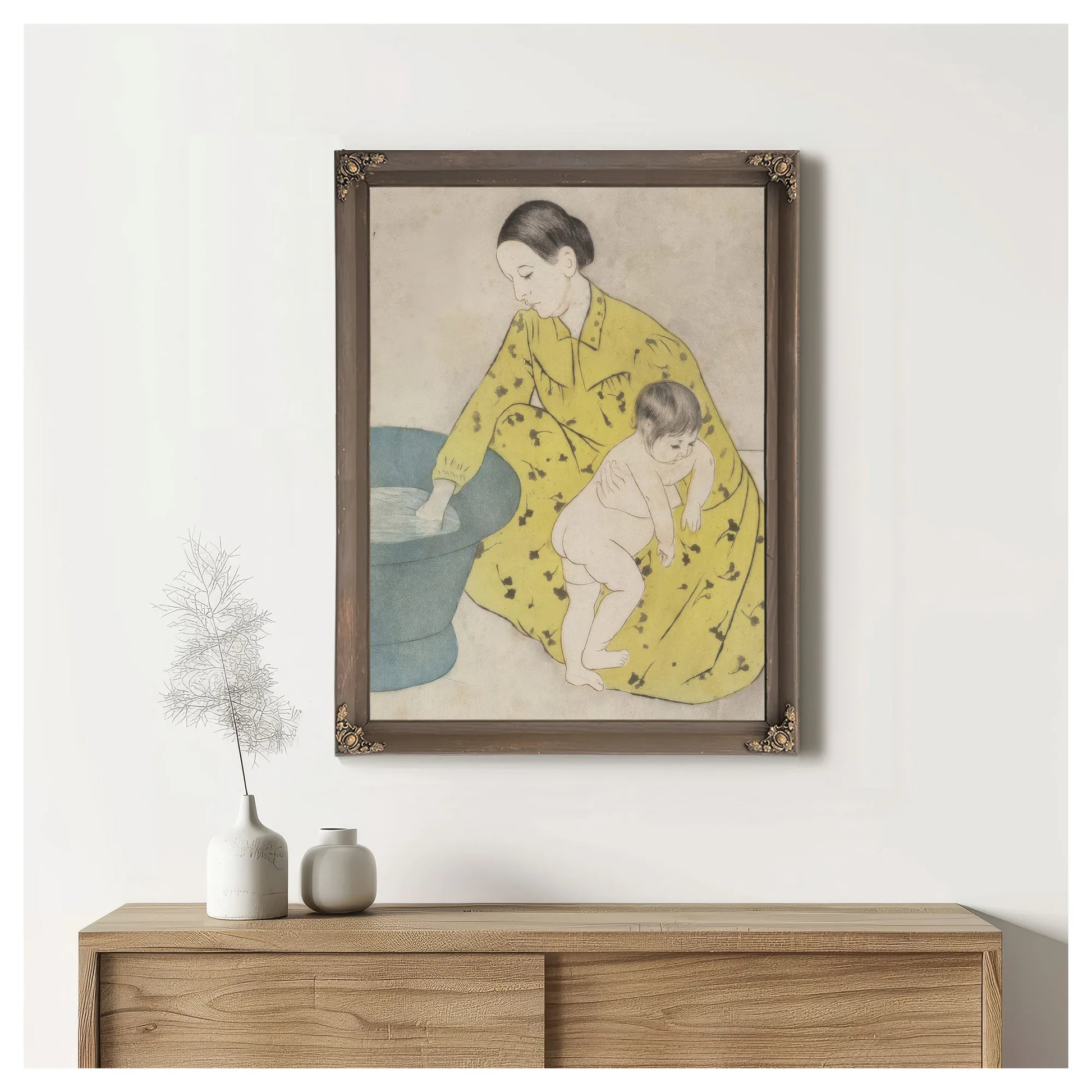 The Bath By Mary Cassatt Fine Art Print