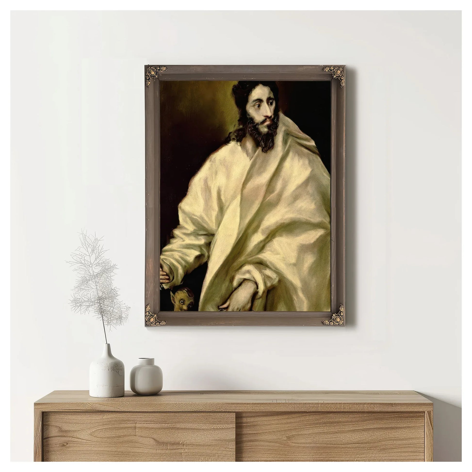 St. Bartholomew By El Greco Fine Art Print