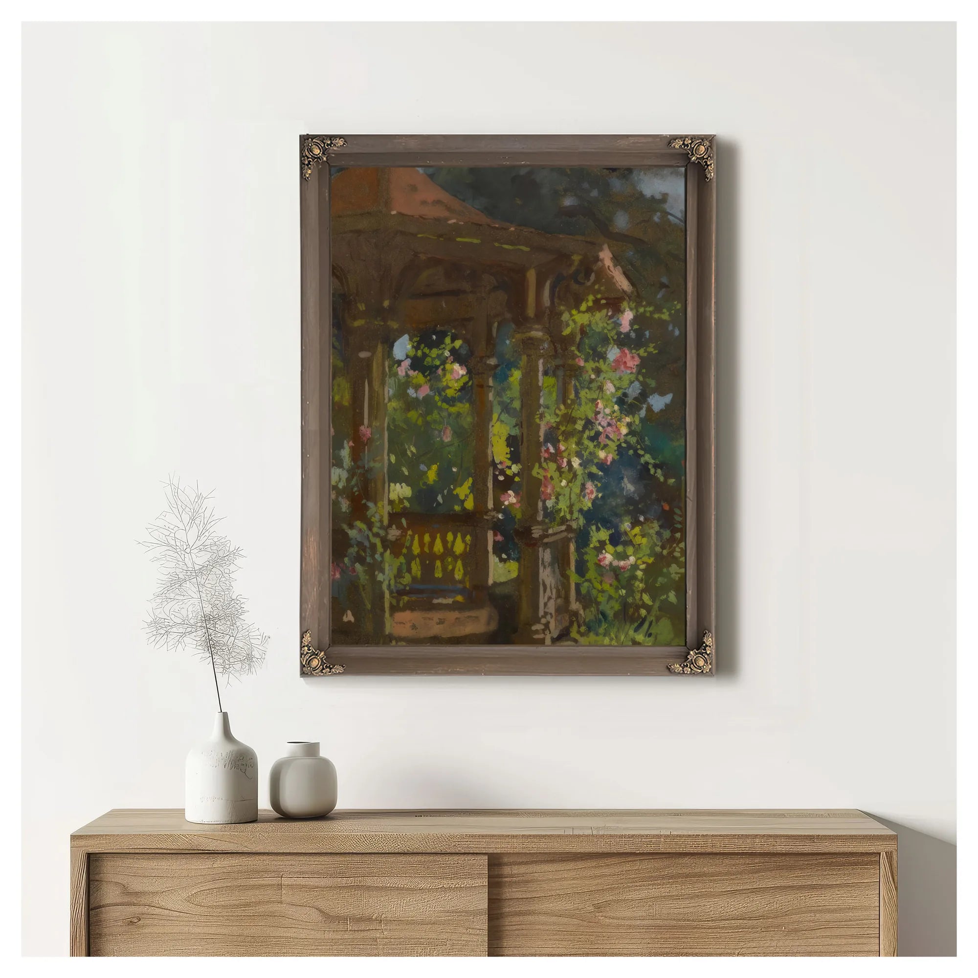 Summer Eve (The Gazebo) By Colin Campbell Cooper Fine Art Print
