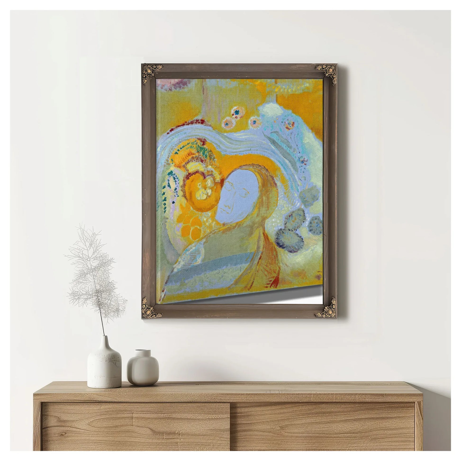The Buddha 1 By Odilon Redon Fine Art Print
