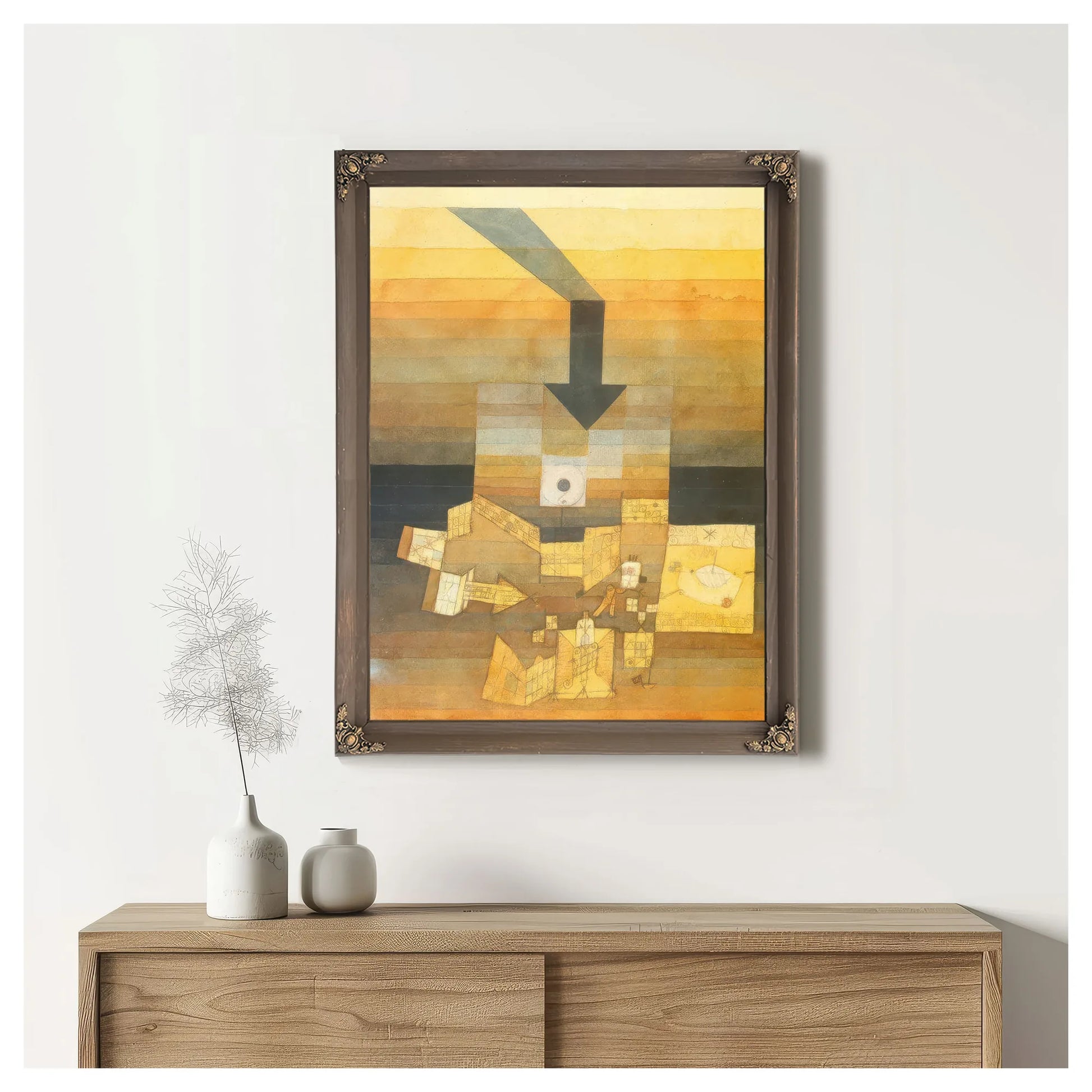 Stricken Place 1922 109 By Paul Klee Fine Art Print