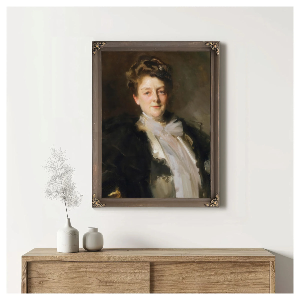 Portrait Of Mrs J. William White By John Singer Sargent Fine Art Print