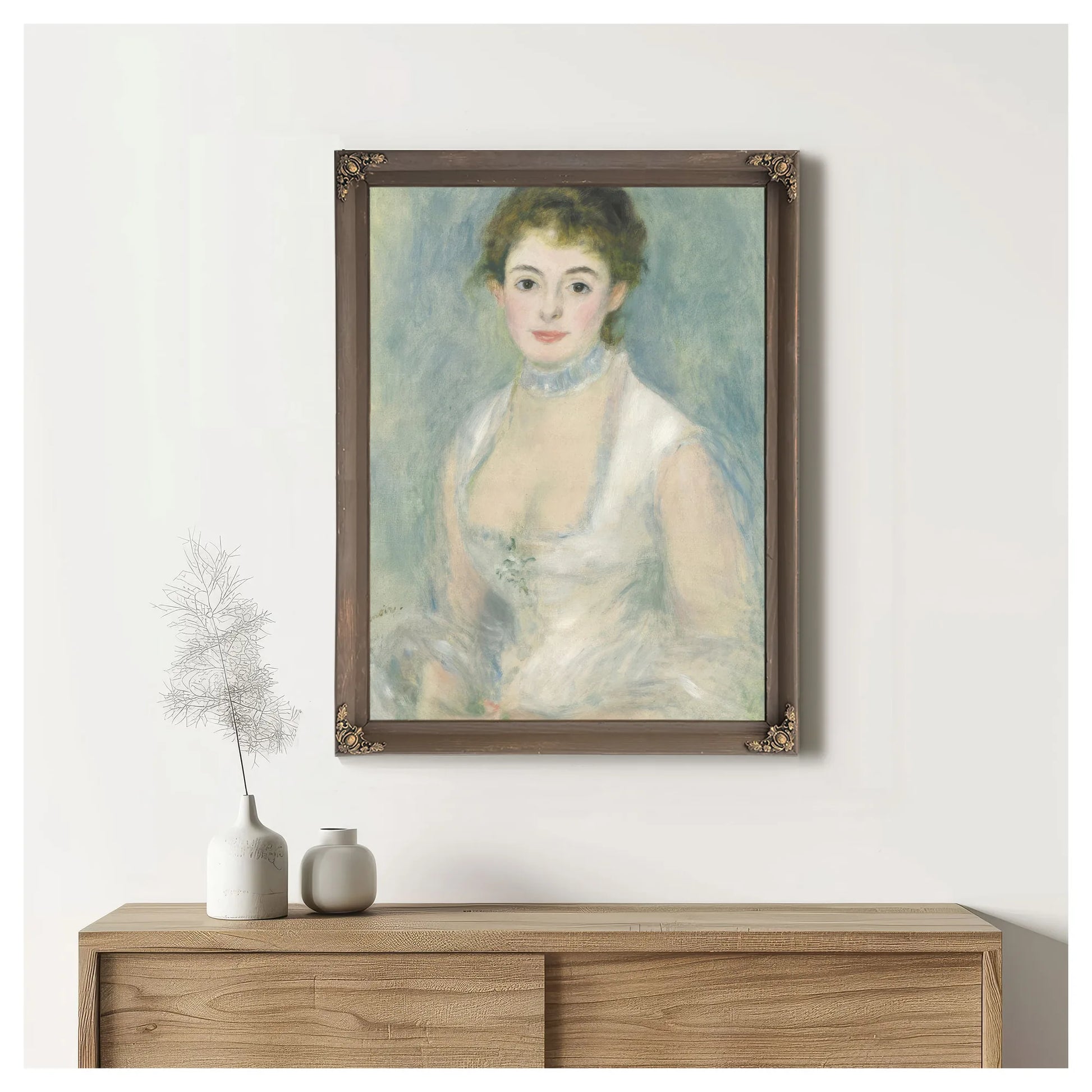 Madame Henriot By Pierre Auguste Renoir Fine Art Print