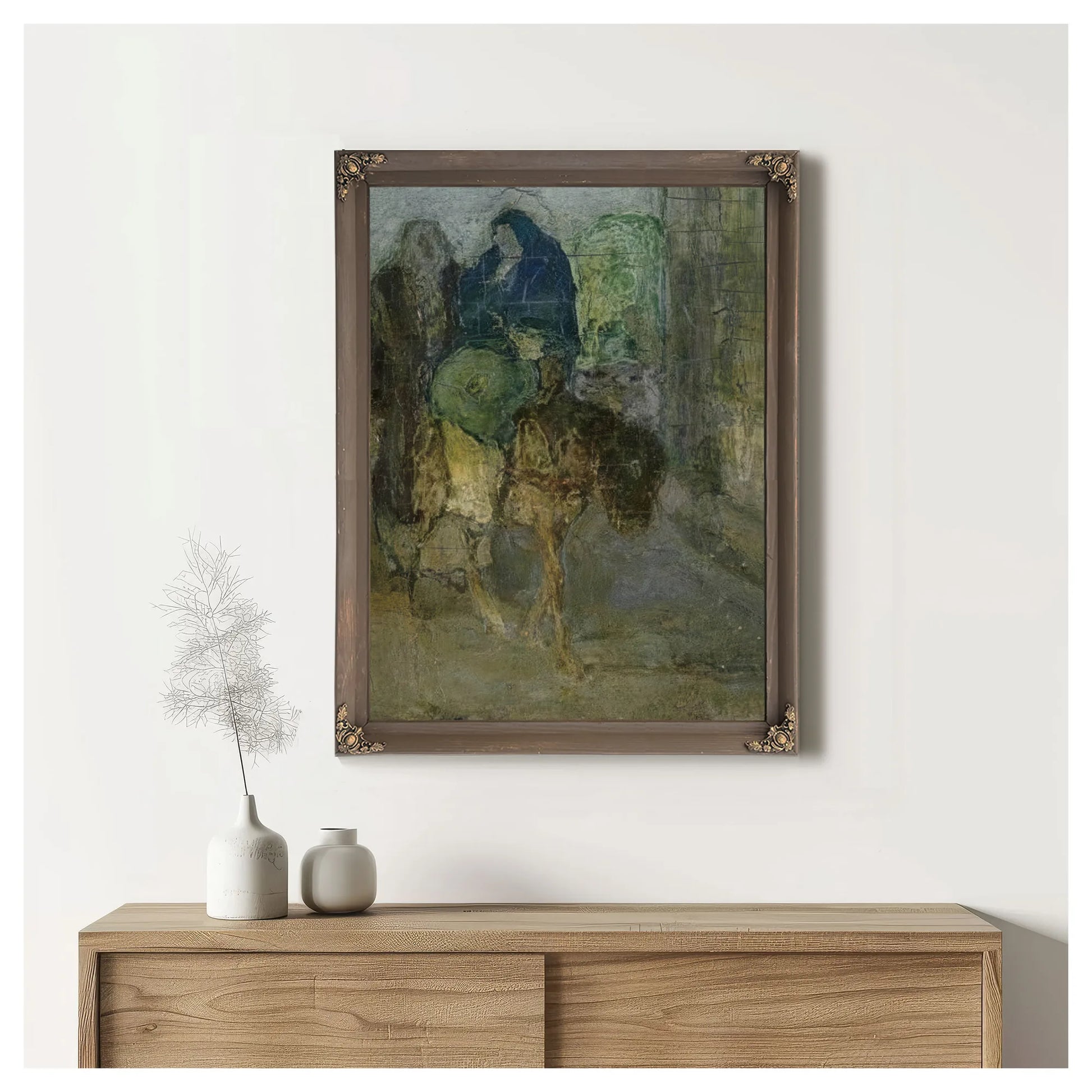 Flight Into Egypt3 By Henry Ossawa Tanner Fine Art Print