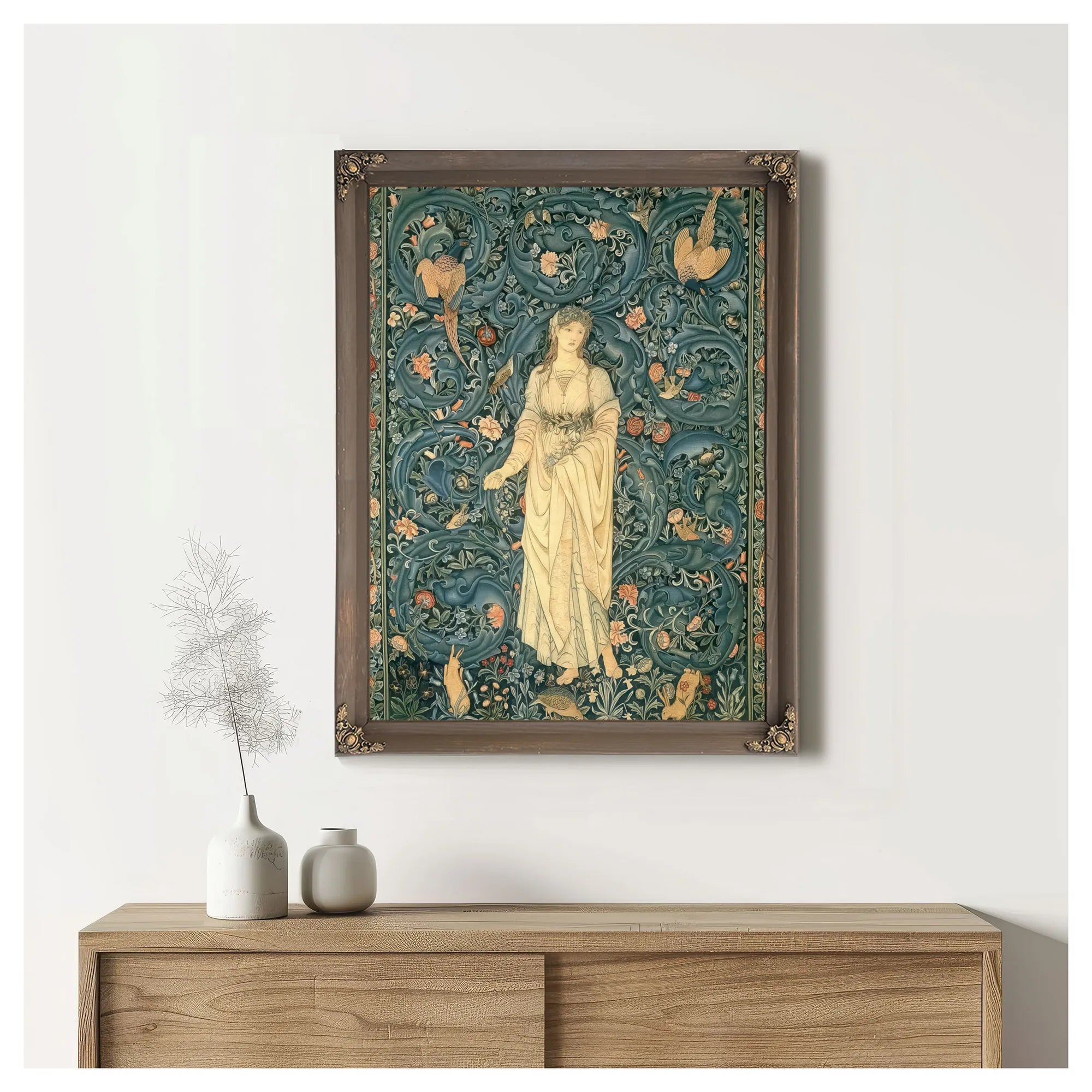 Flora By William Morris Fine Art Print
