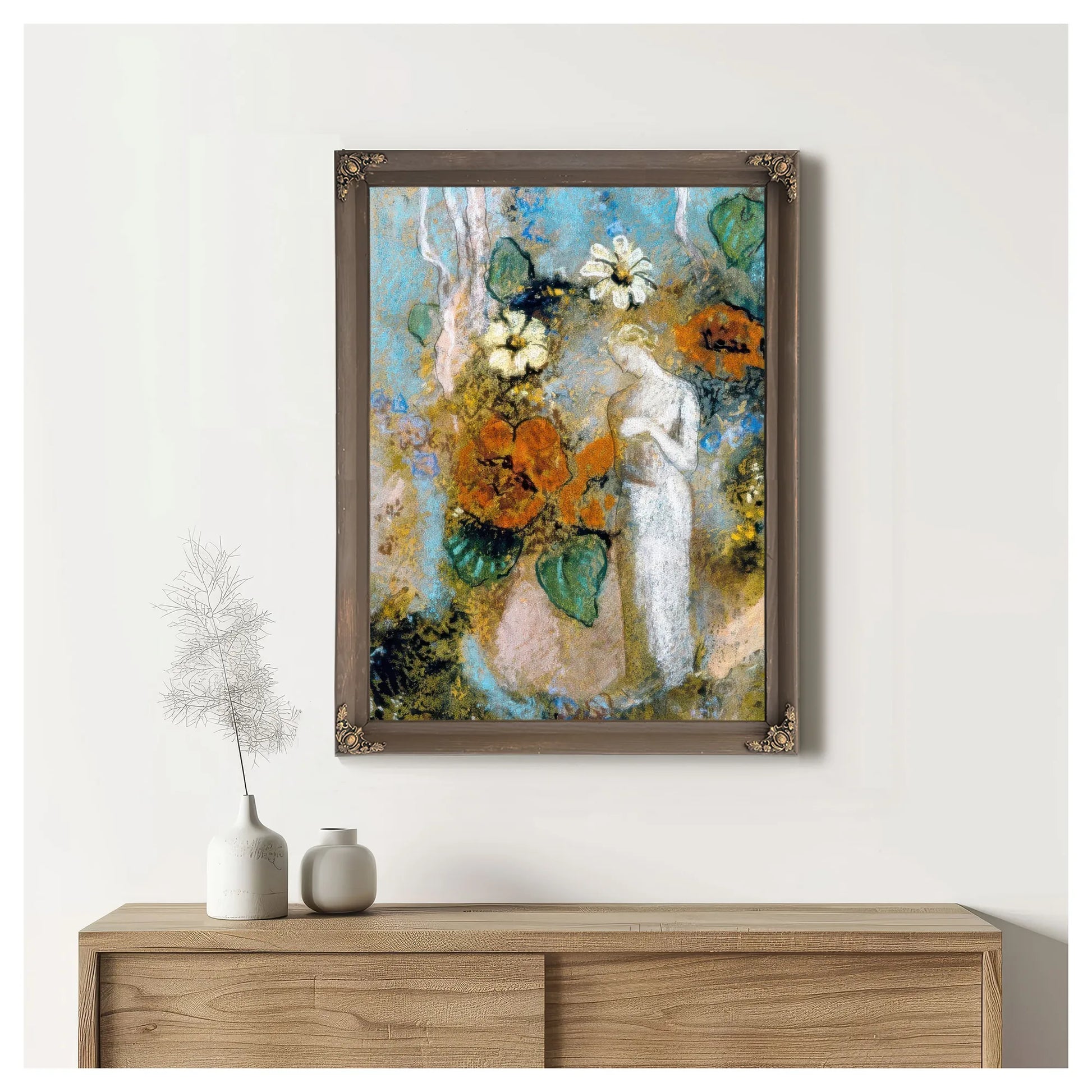 Pandora By Redon, Odilon Fine Art Print