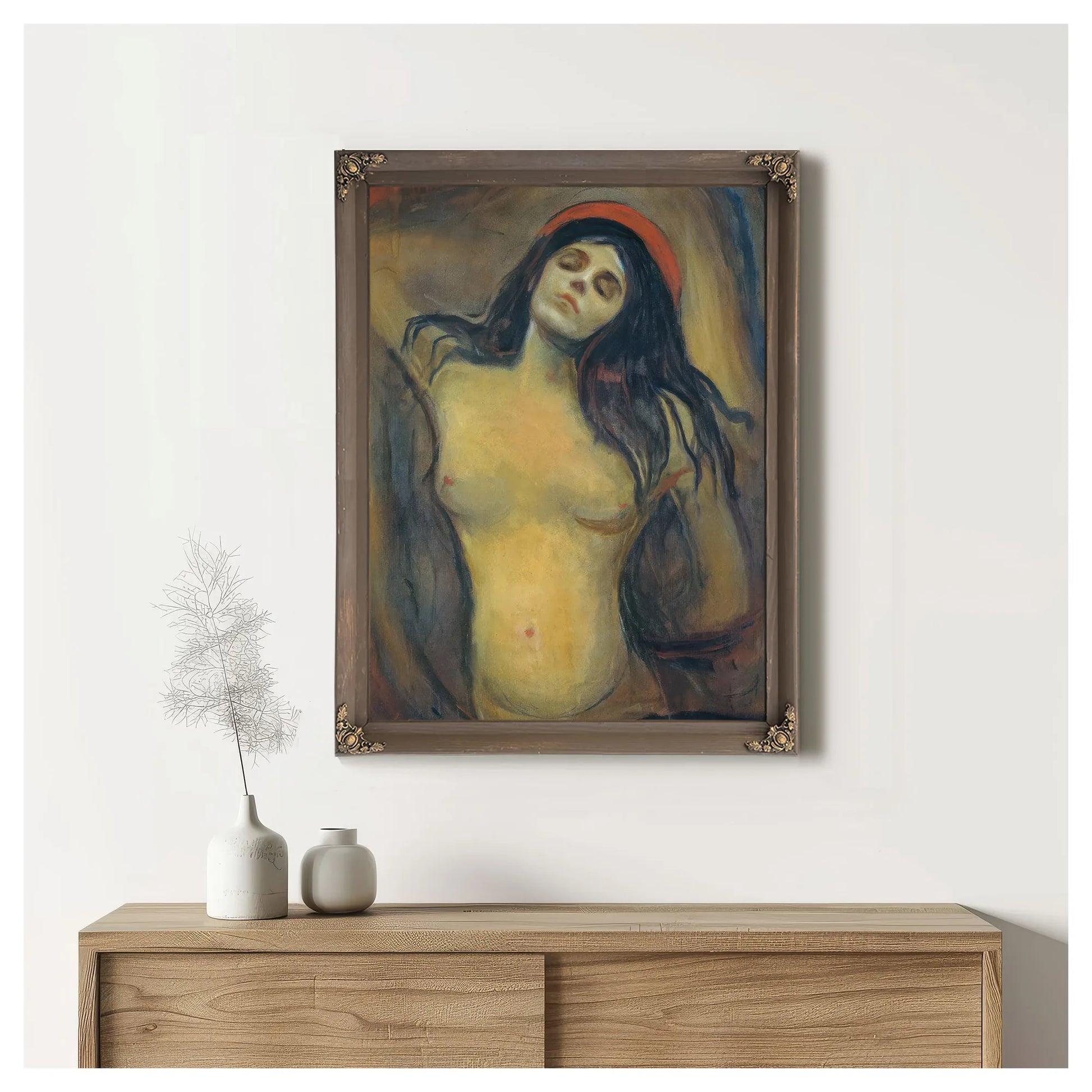 Madonna 1894 95 By Edvard Munch Fine Art Print