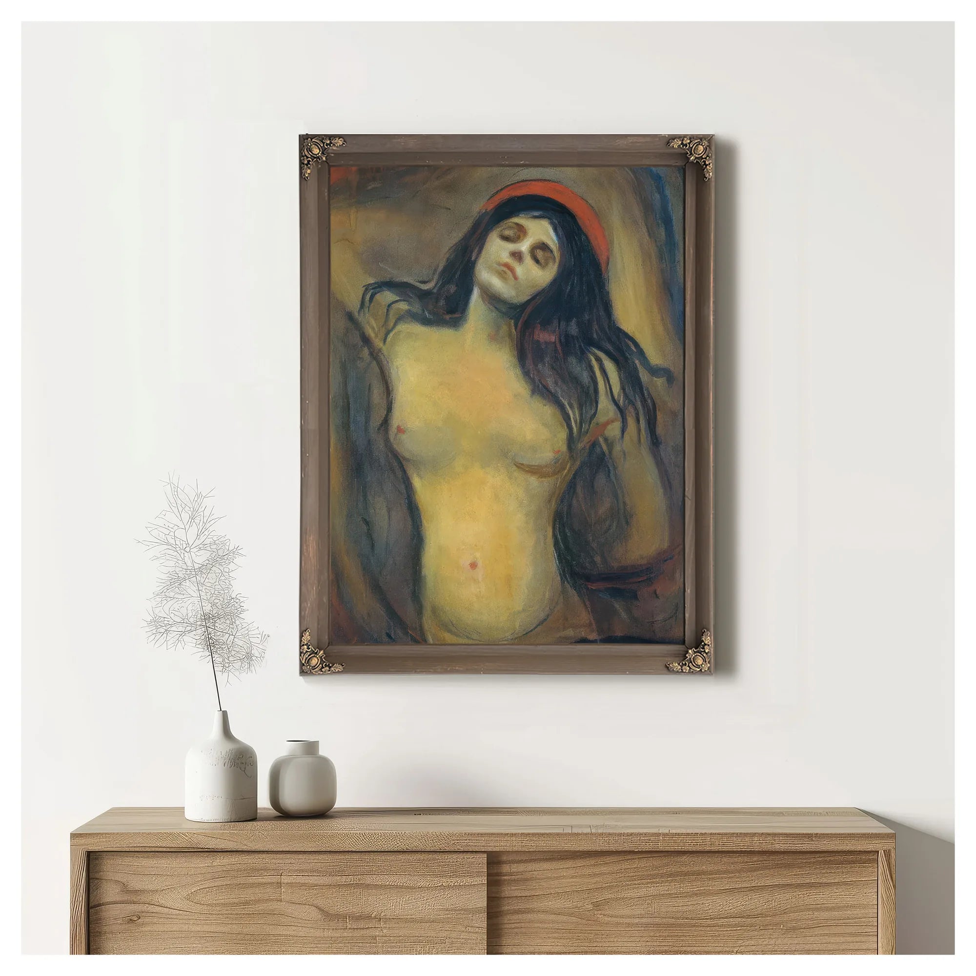 Madonna 1894 95 By Edvard Munch Fine Art Print