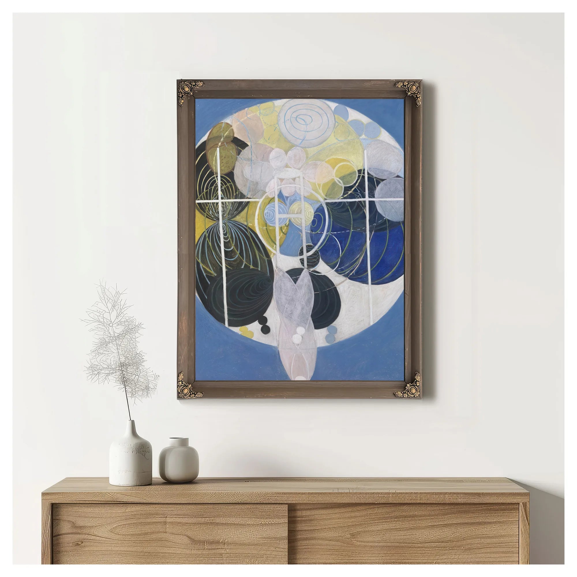 Figure No5 Group 3 Series Wu 1907 By Hilma Af Klint Fine Art Print