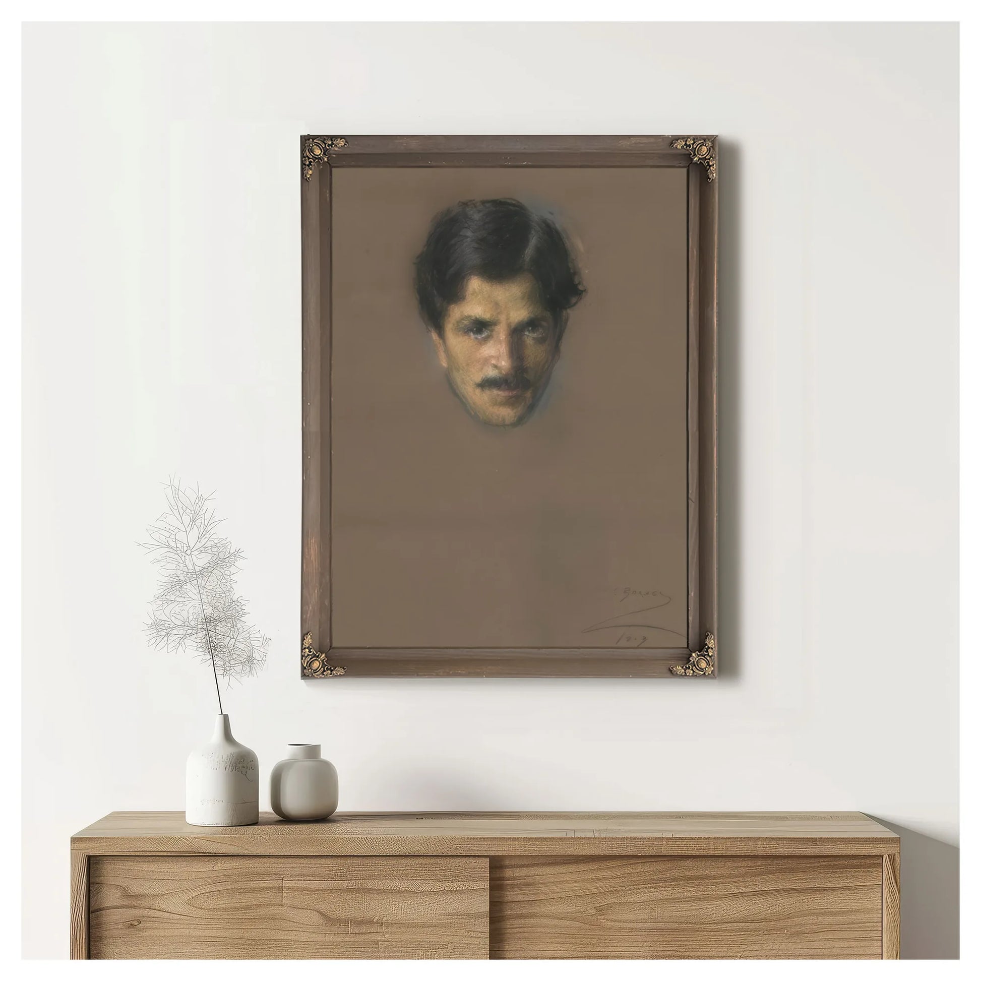 Ali Kuli Khan By Alice Pike Barney Fine Art Print