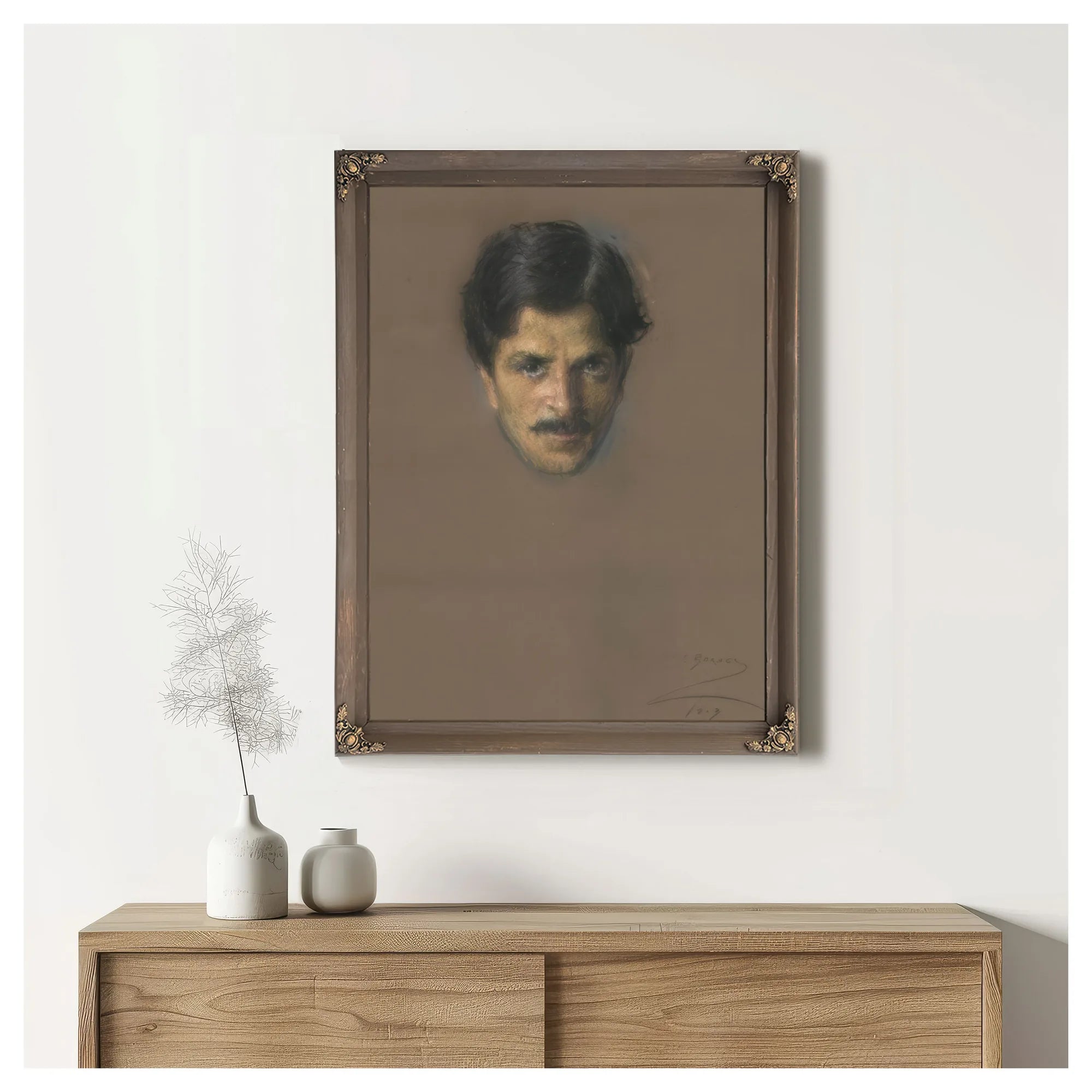 Ali Kuli Khan By Alice Pike Barney Fine Art Print