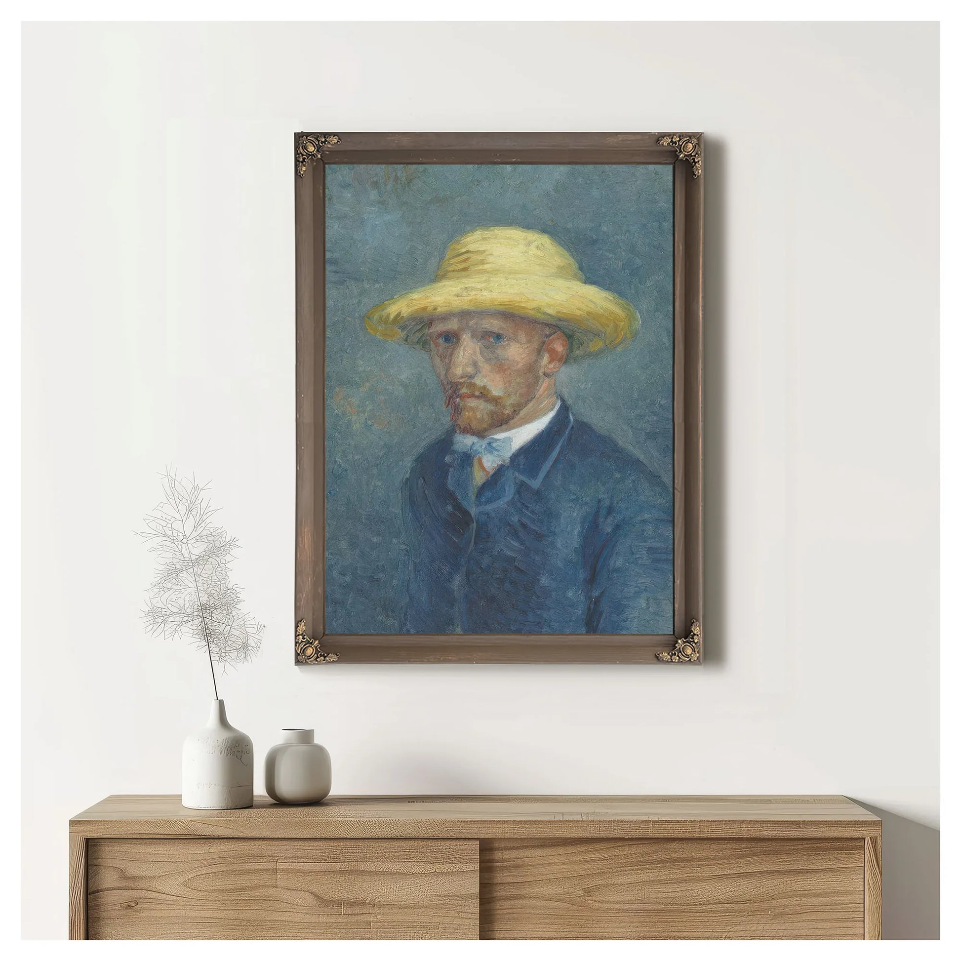 Portrait Of Theo Van Gogh By Vincent Van Gogh Fine Art Print