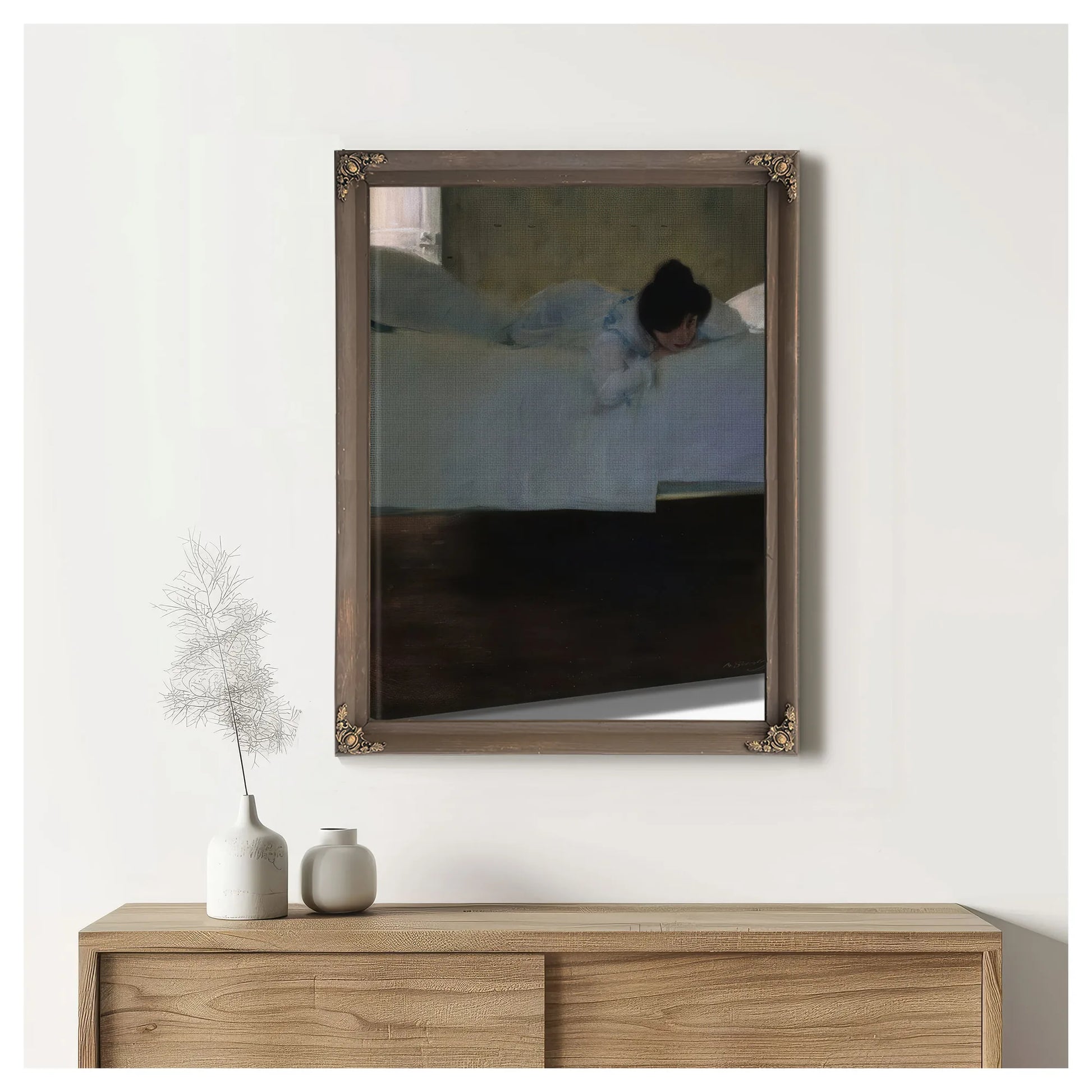 La Mandra By Ramon Casas Fine Art Print