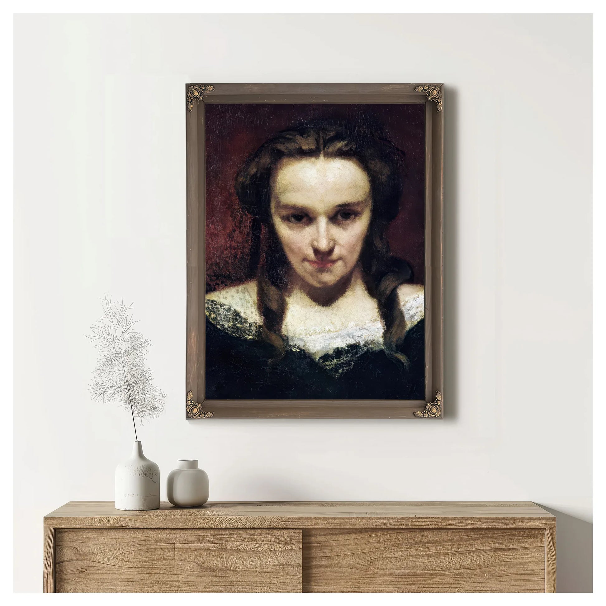 The Clairvoyant Or, The Sleepwalker By Jean Desire Gustave Courbet Fine Art Print