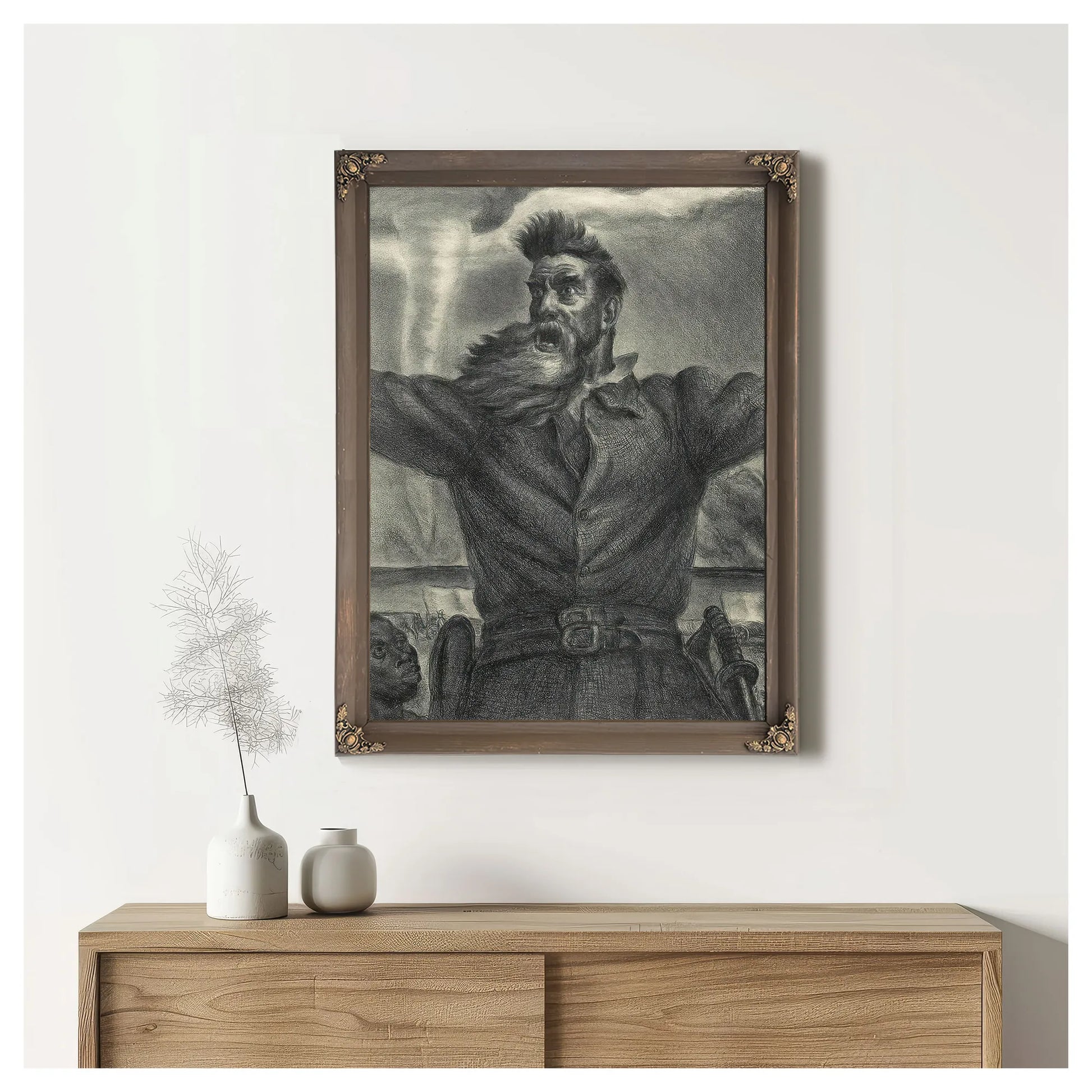 John Brown (C. 34), 1940 By John Steuart Curry Fine Art Print