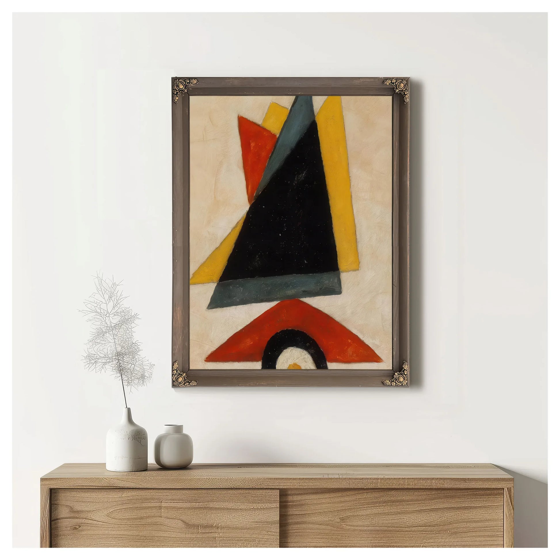 Provincetown Abstraction By Marsden Hartley Fine Art Print