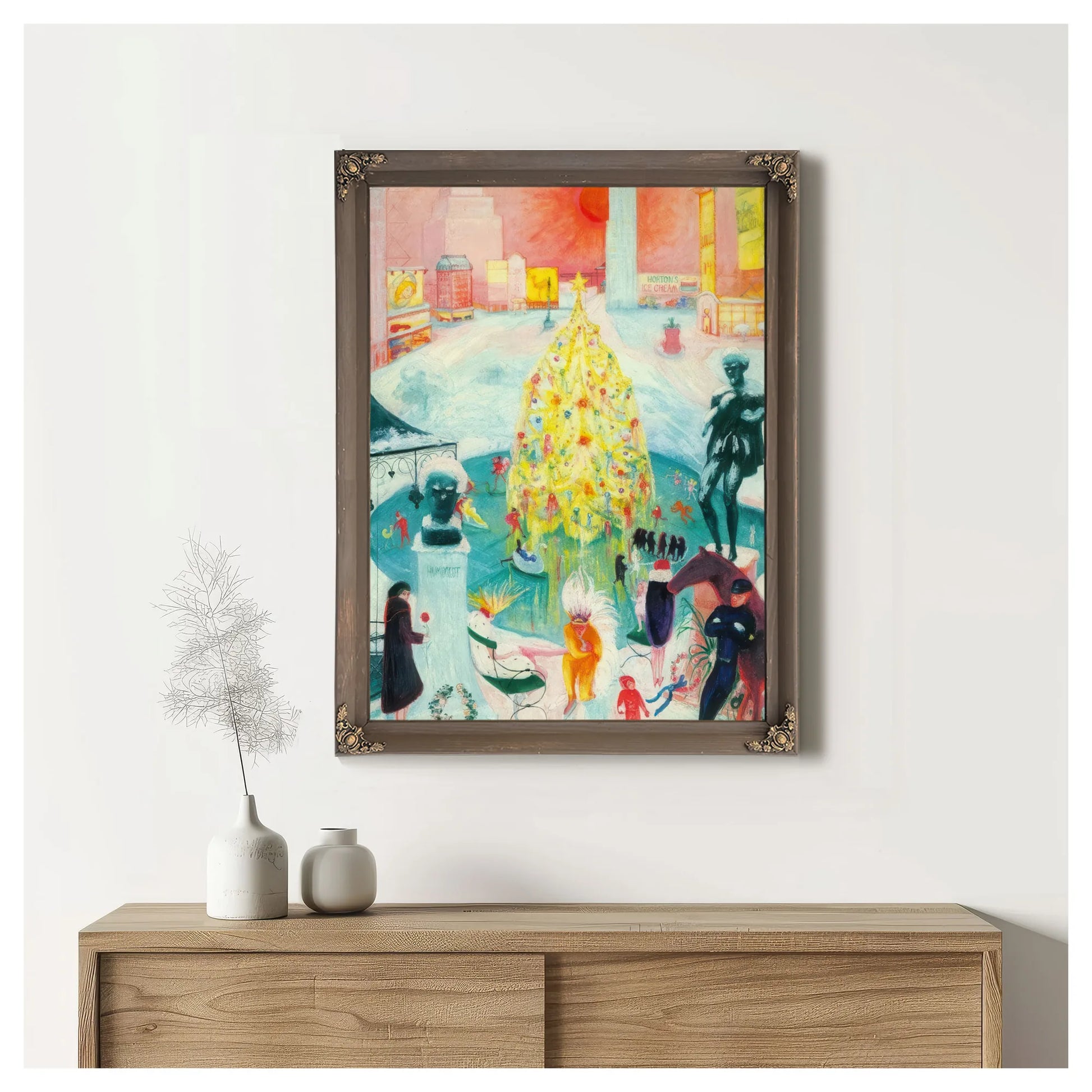 Christmas By Florine Stettheimer Fine Art Print