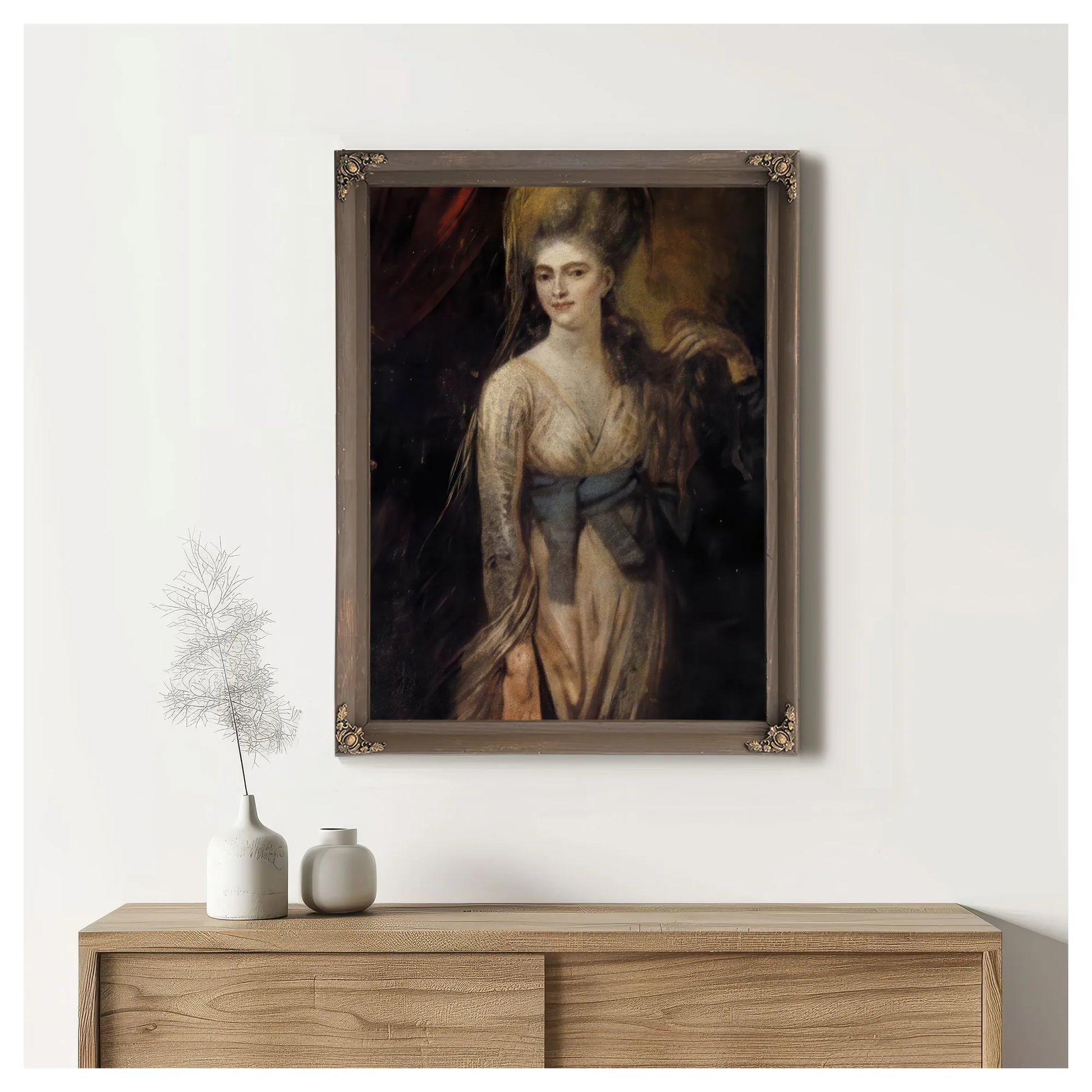 Portrait Of A Young Woman By Henry Fuseli Fine Art Print