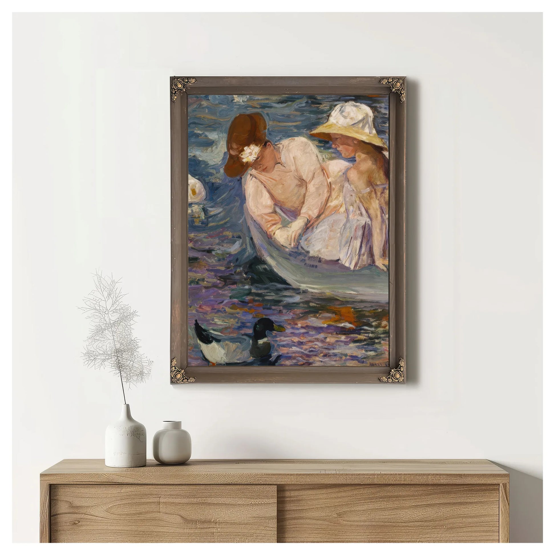 Summertime By Mary Cassatt Fine Art Print