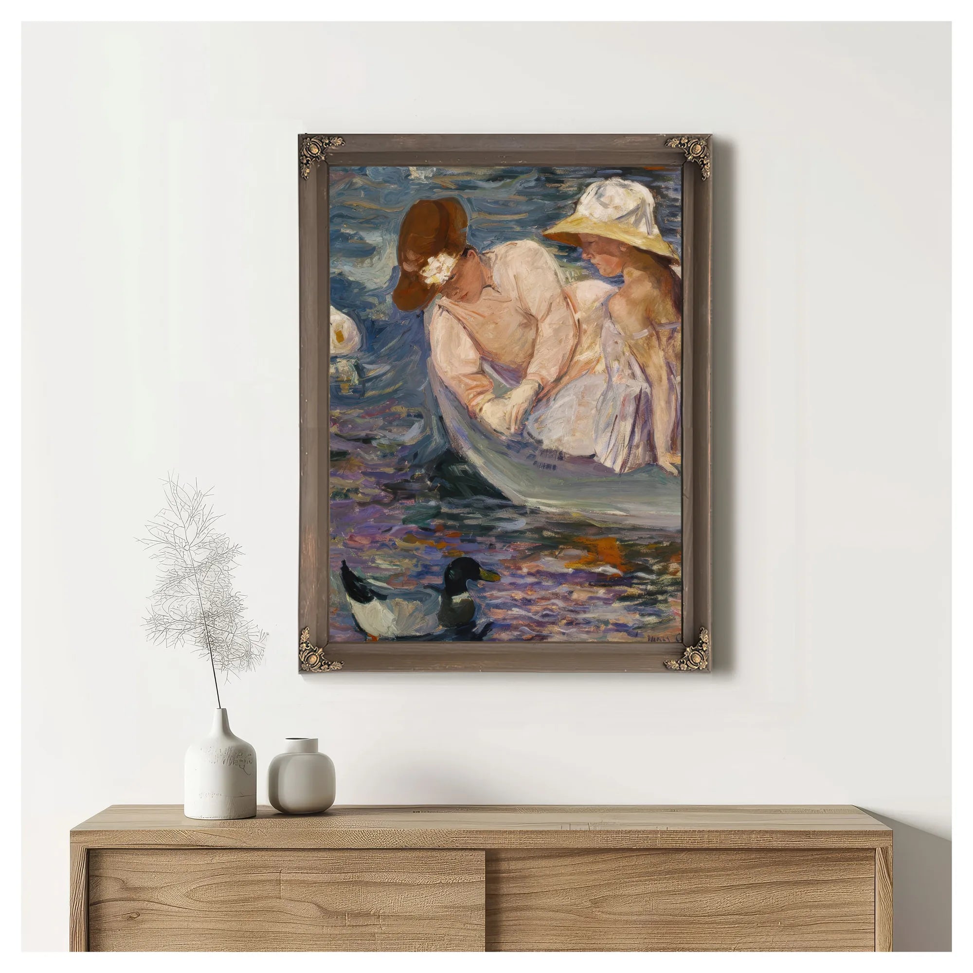 Summertime By Mary Cassatt Fine Art Print