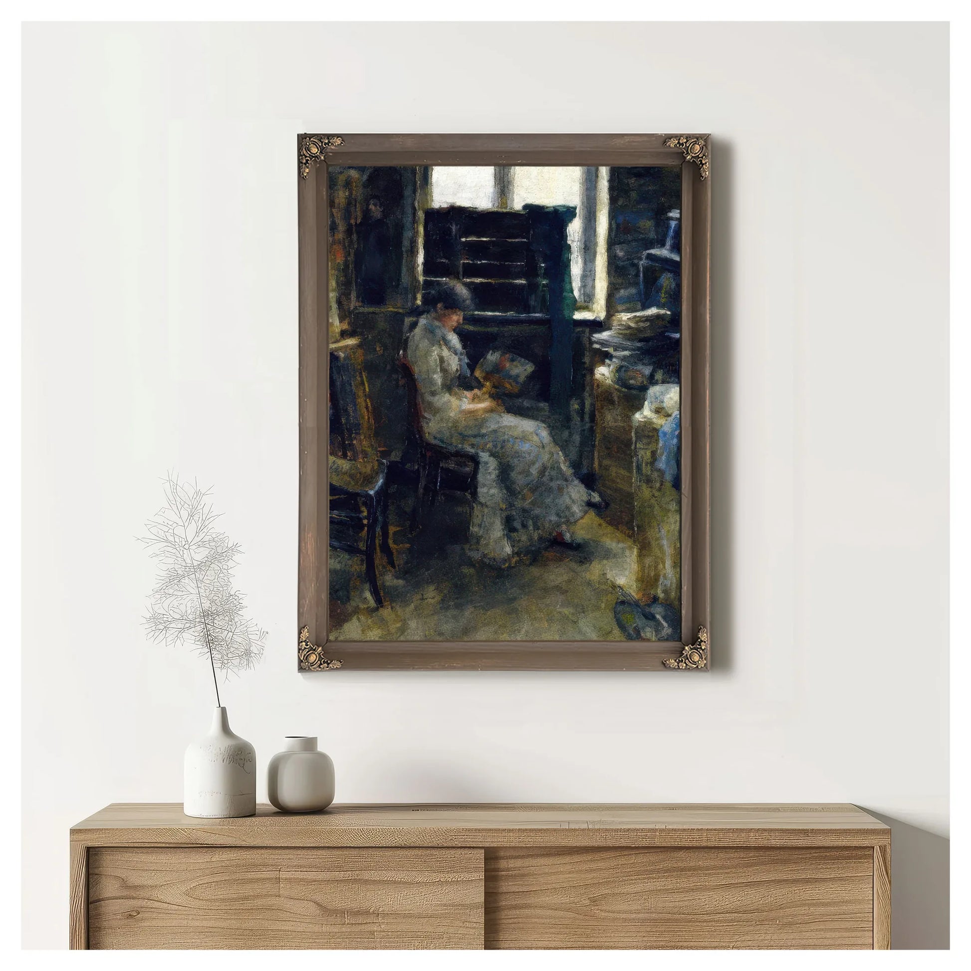 A Colorist By James Ensor Fine Art Print