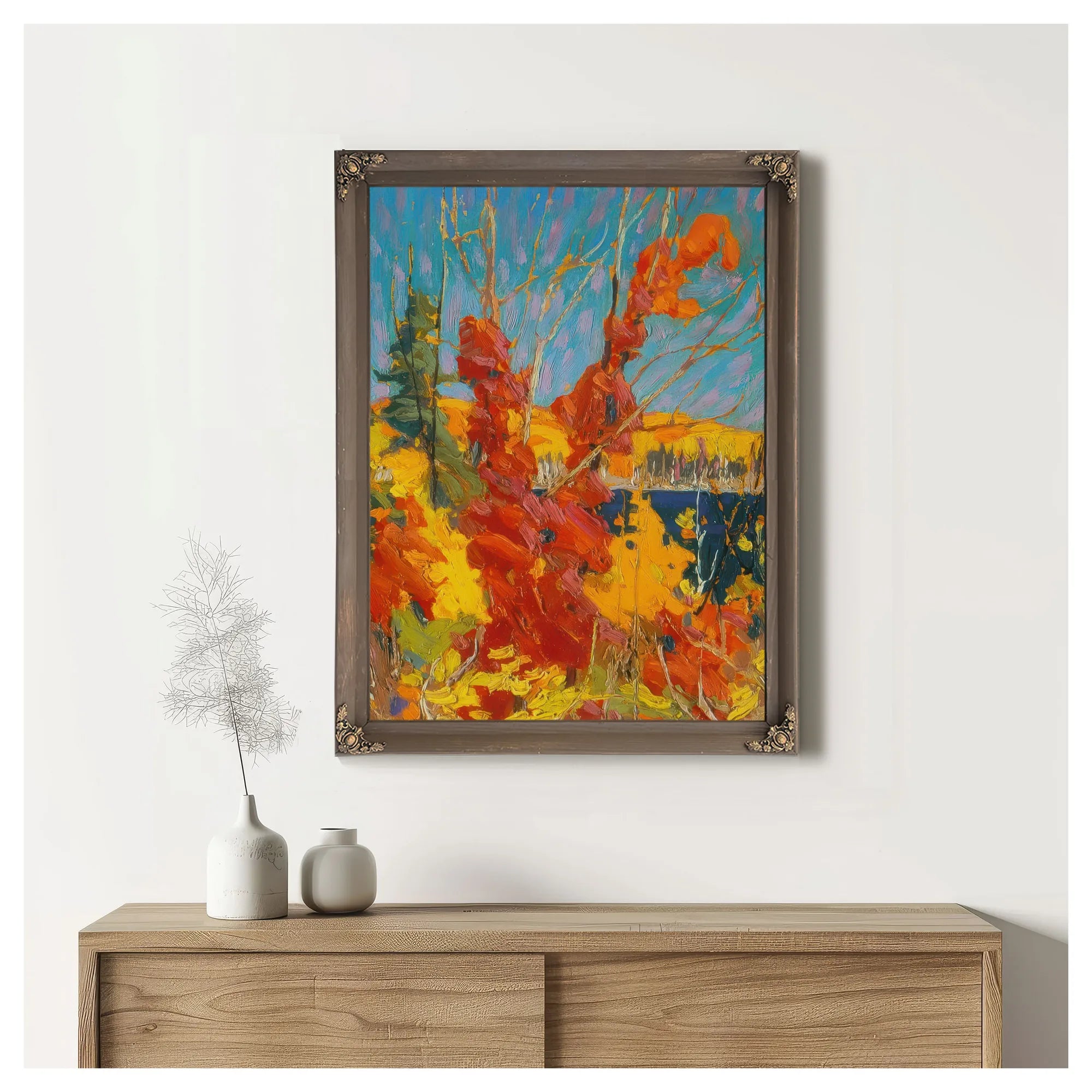 Autumn Foliage 1916 By Tom Thomson Fine Art Print