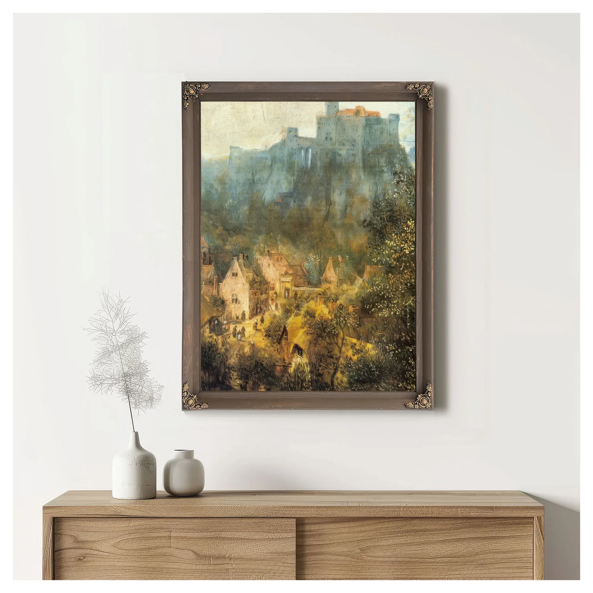 The Magpie On The Gallows 2 By Pieter Bruegel Fine Art Print