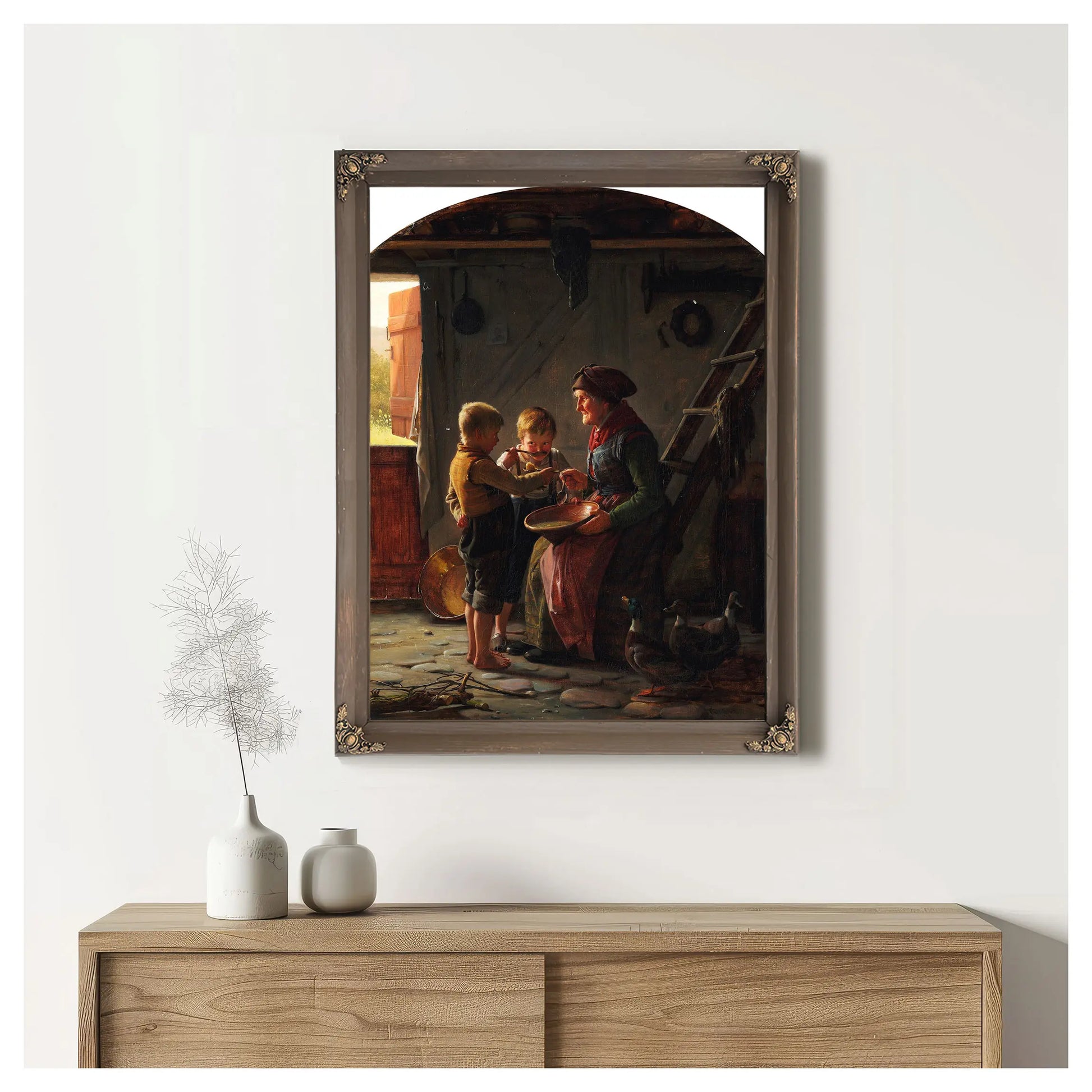 Et Maaltid by Carl Bloch