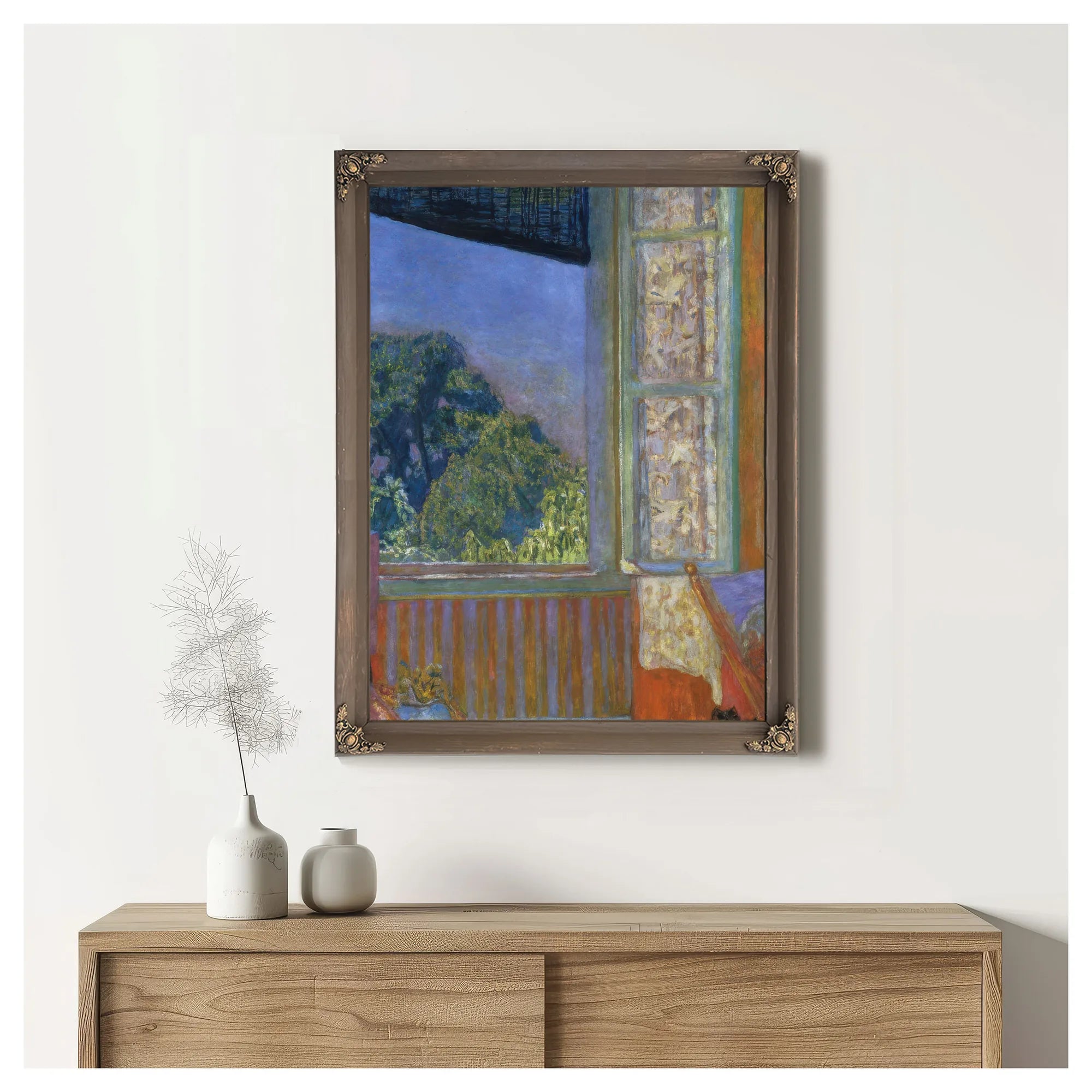 The Open Window By Pierre Bonnard Fine Art Print