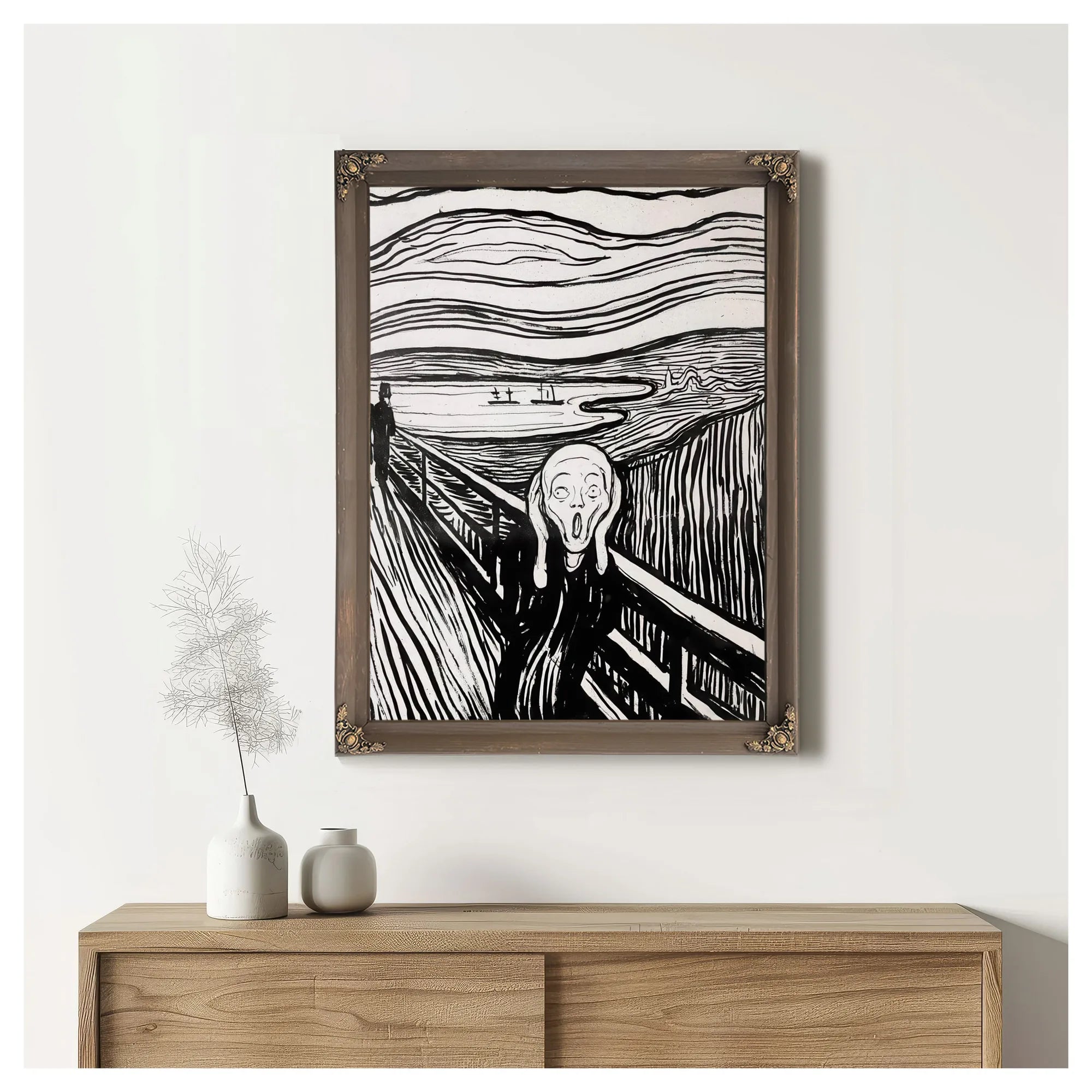 The Scream 1895 By Edvard Munch Fine Art Print