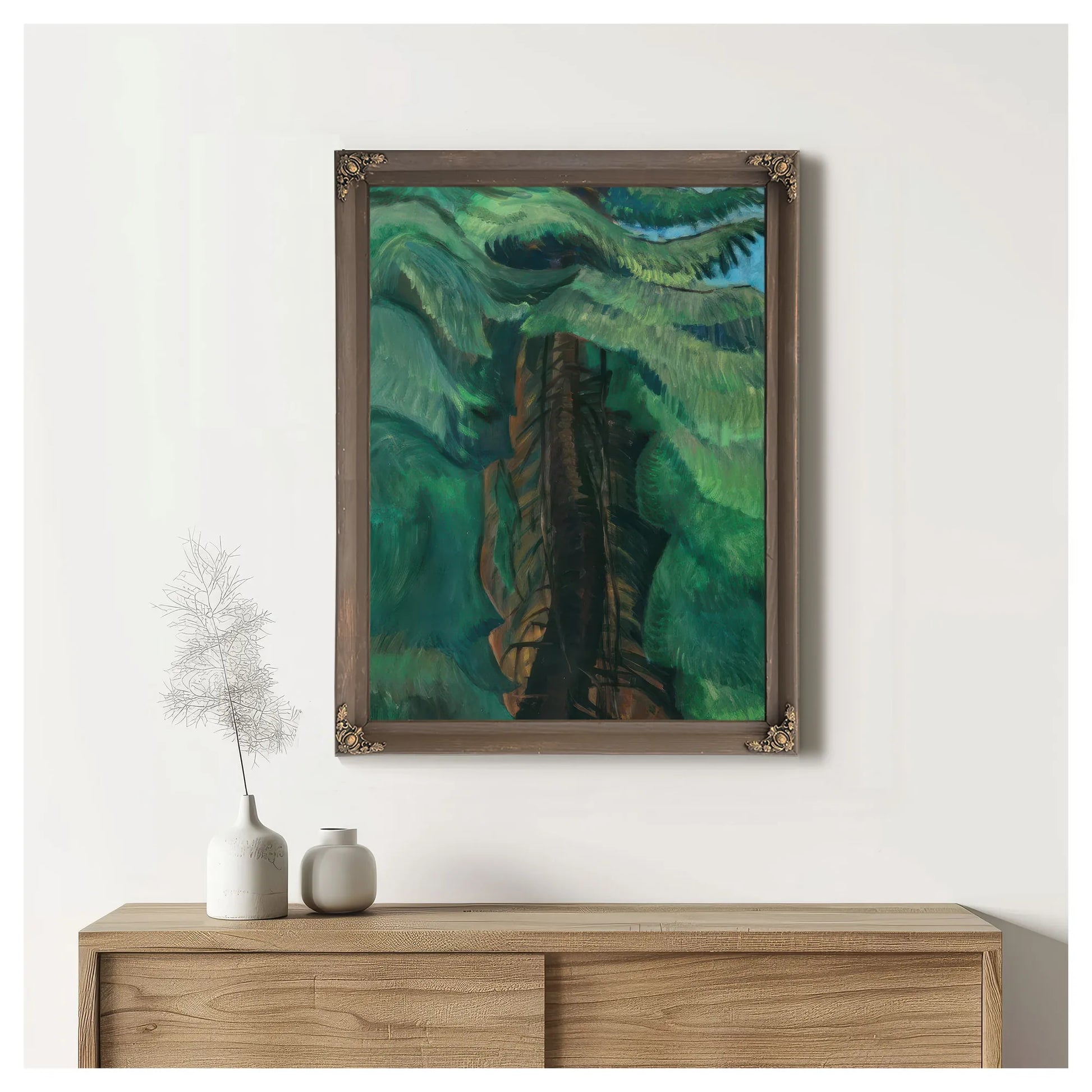 Cedar Sanctuary By Emily Carr Fine Art Print