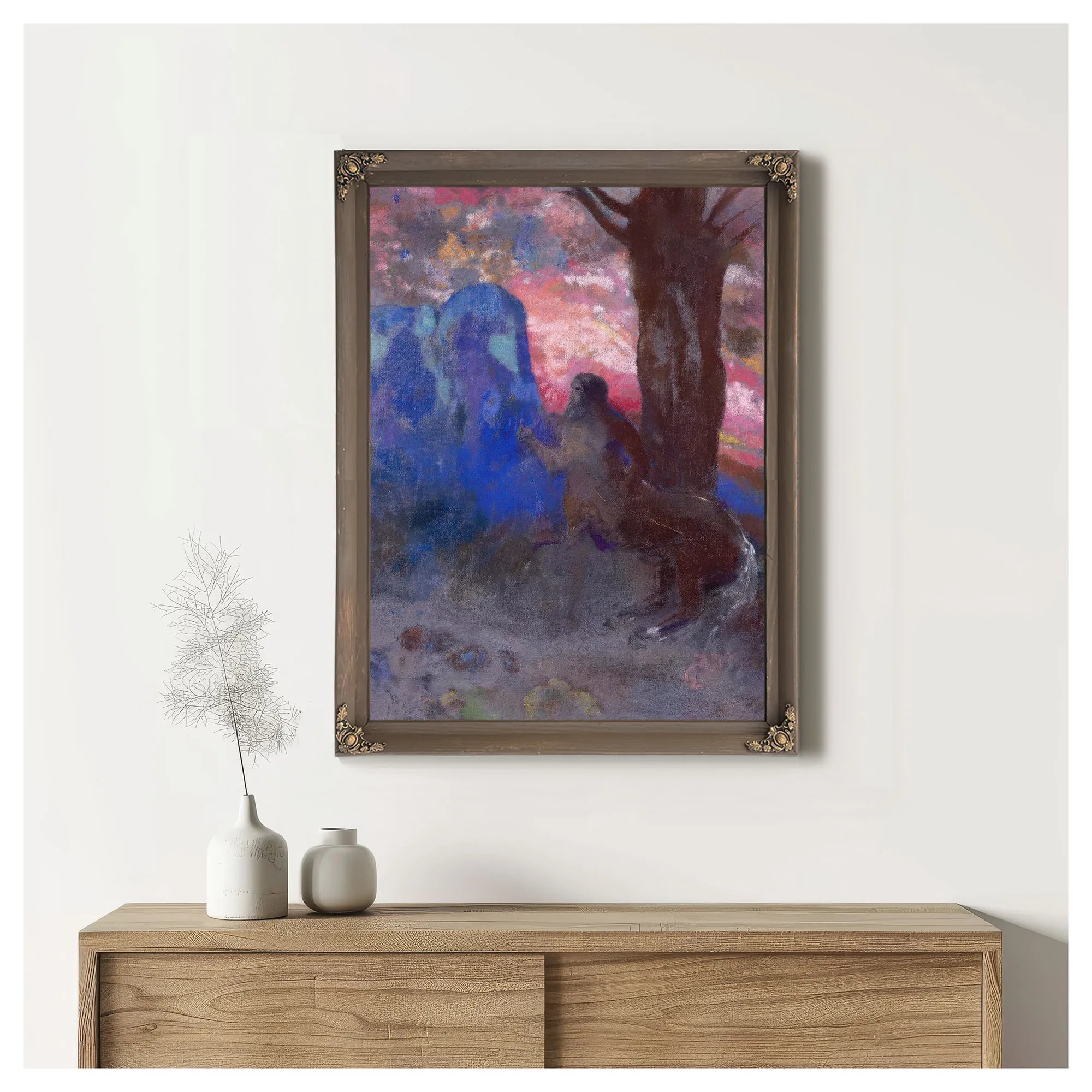 Centaur 1900 By Odilon Redon Fine Art Print