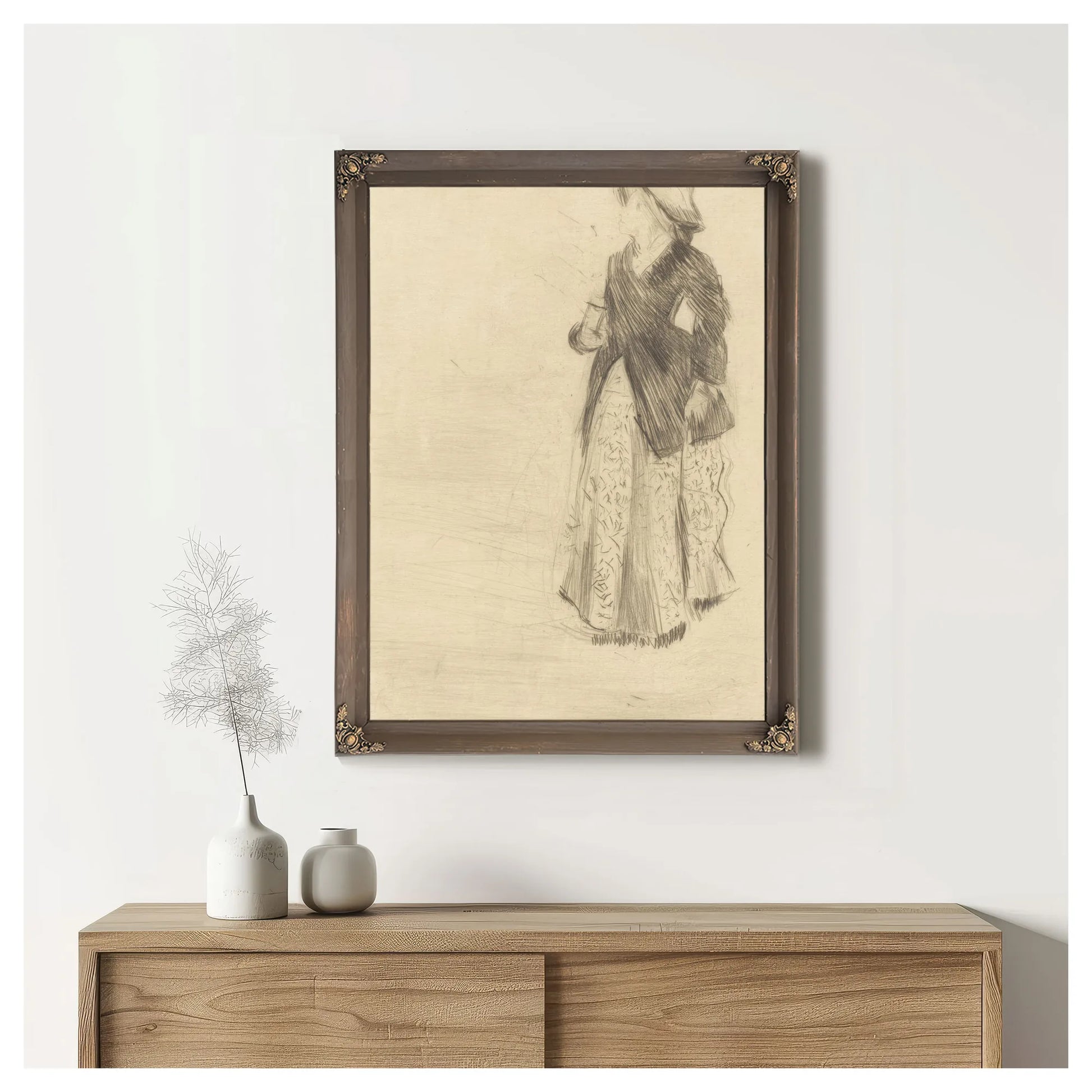 The Actress Ellen Andree By Edgar Degas Fine Art Print