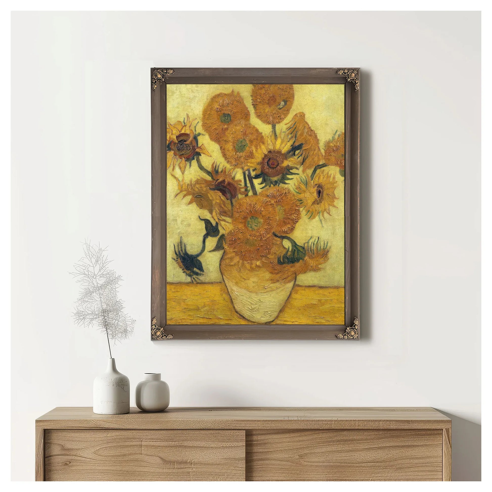 Sunflowers 3 By Vincent Van Gogh Fine Art Print