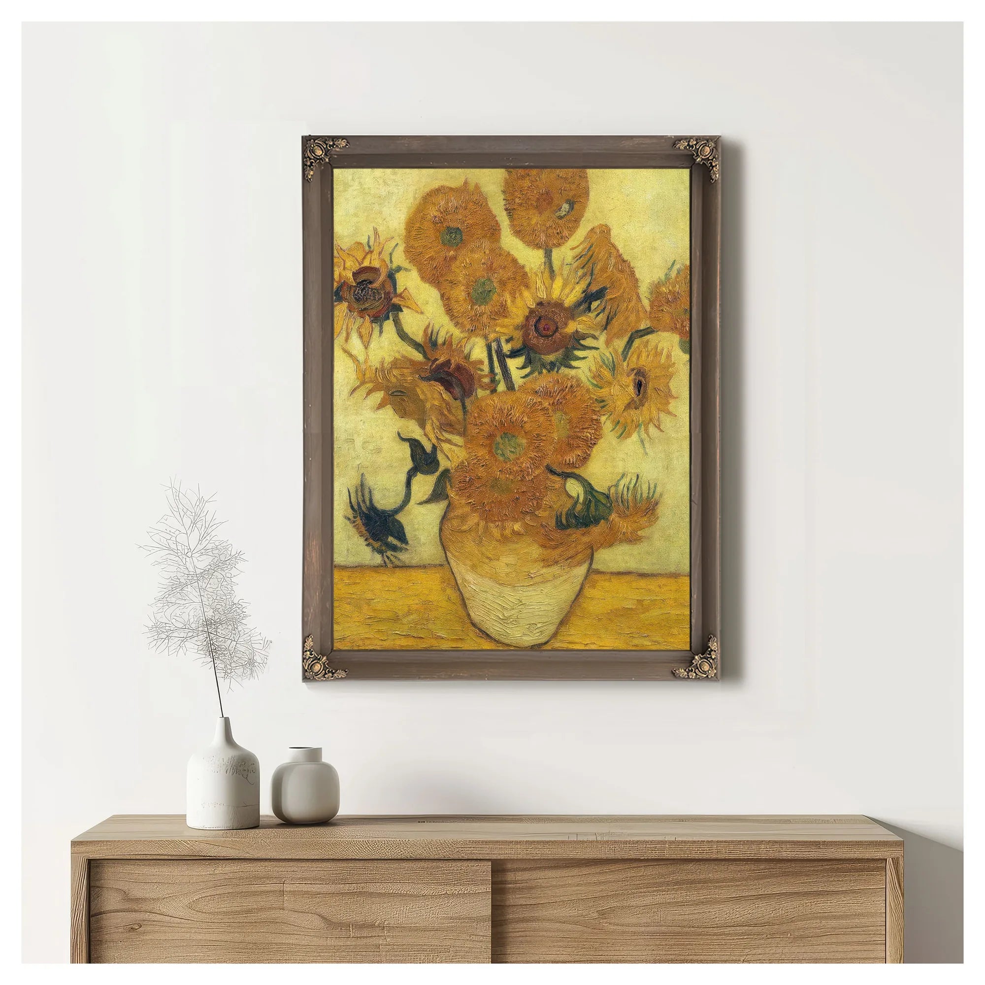 Sunflowers 3 By Vincent Van Gogh Fine Art Print