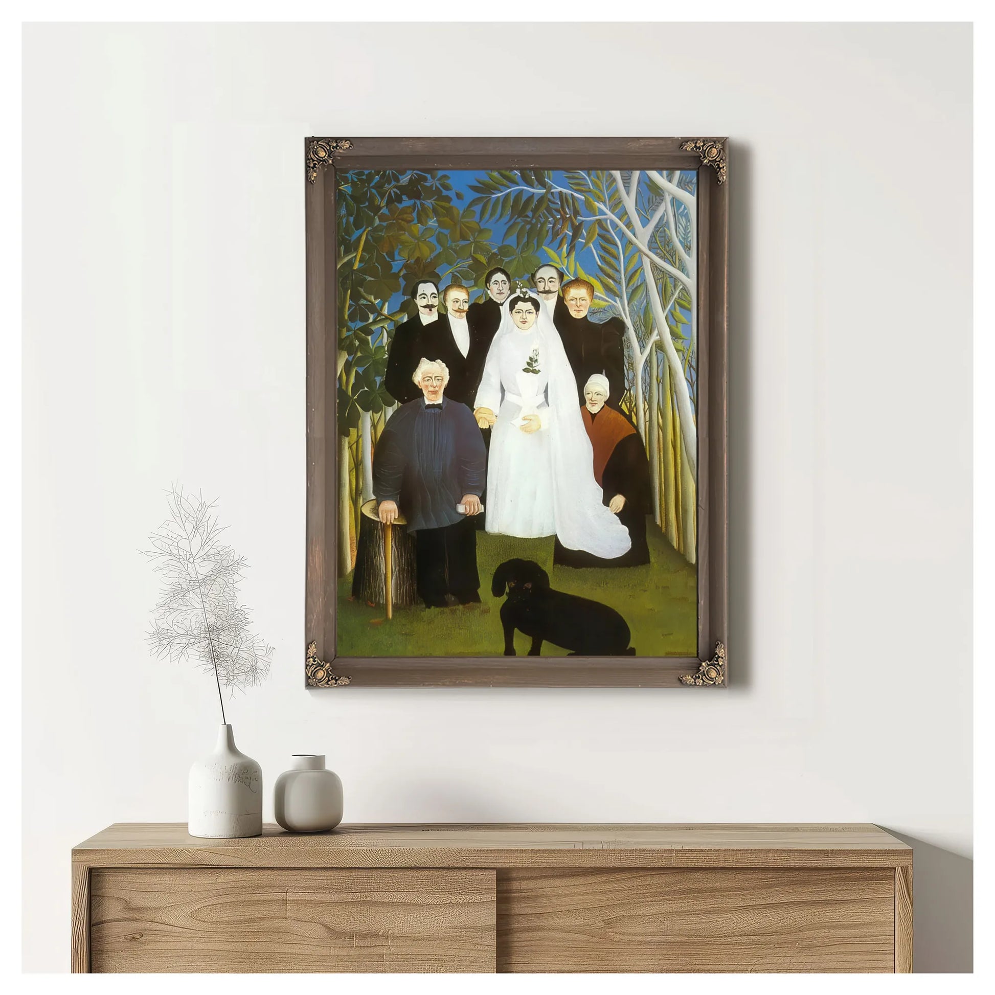 A Country Wedding 1904 1905 By Henri Rousseau Fine Art Print
