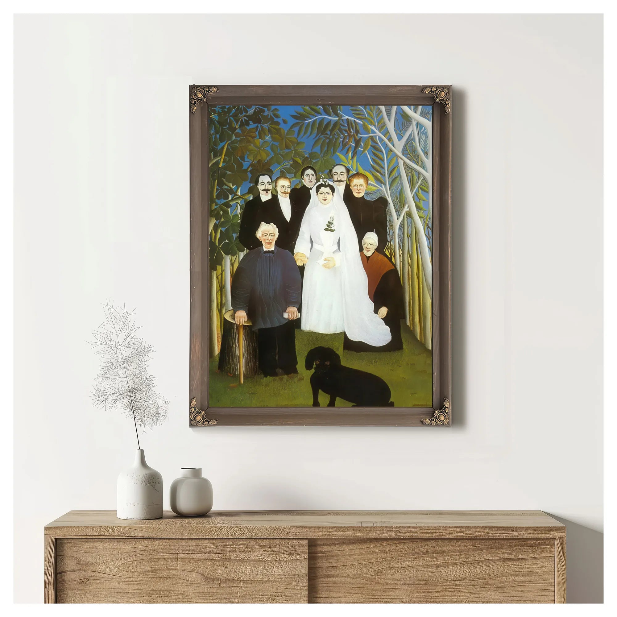 A Country Wedding 1904 1905 By Henri Rousseau Fine Art Print