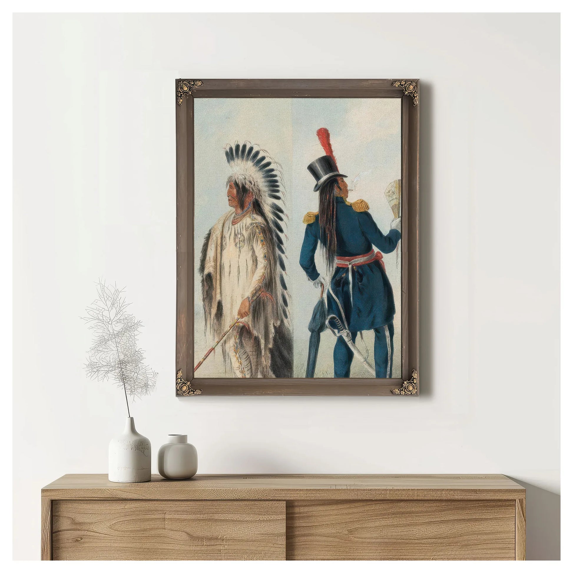 North American Indian Portfolio (Reese Issue I 4) By George Catlin Fine Art Print