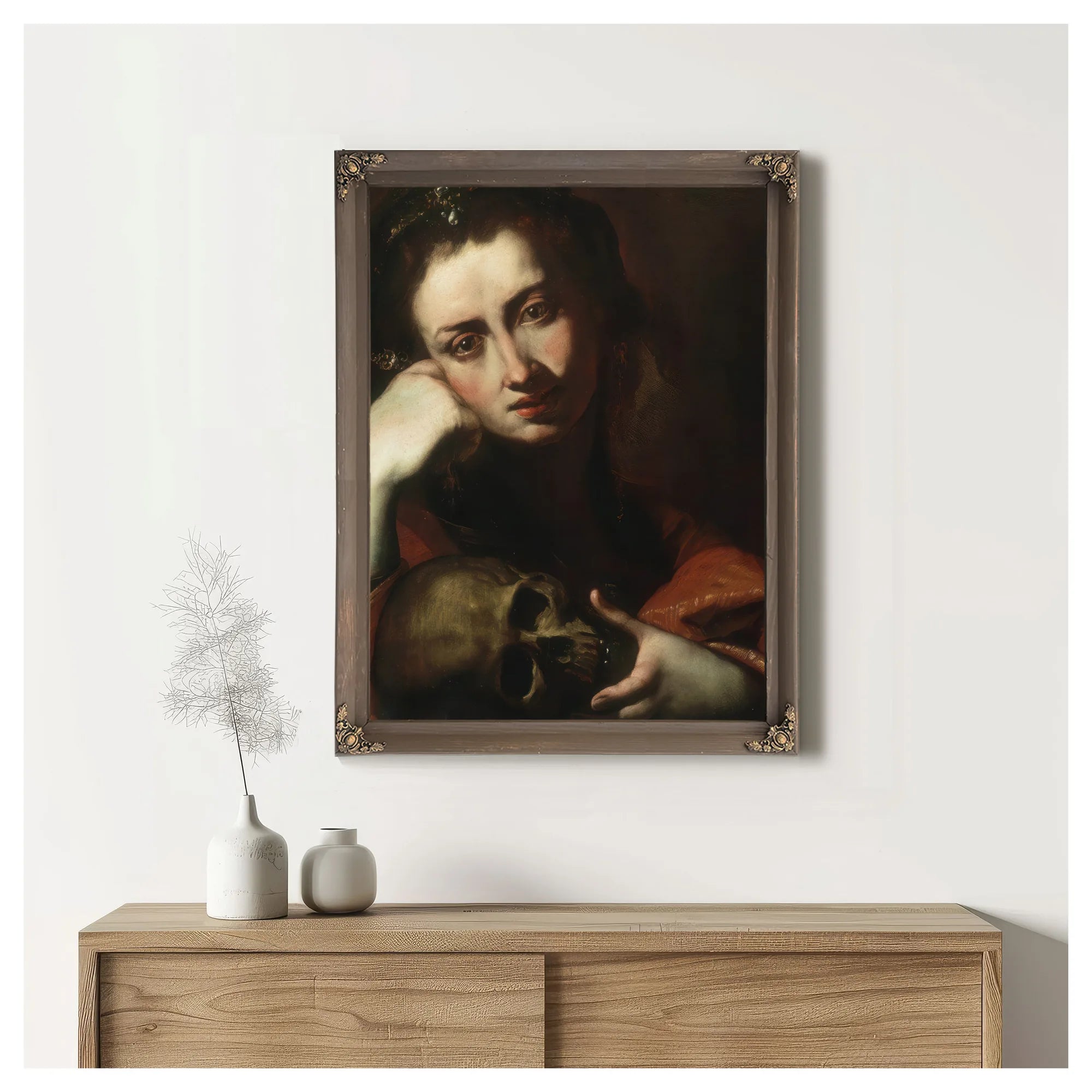 The Penitent Magdalene By Jusepe De Ribera Fine Art Print