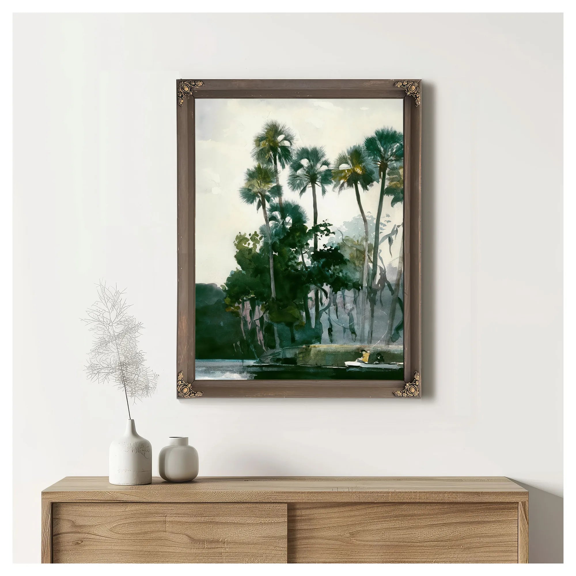 Homosassa River By Winslow Homer Fine Art Print