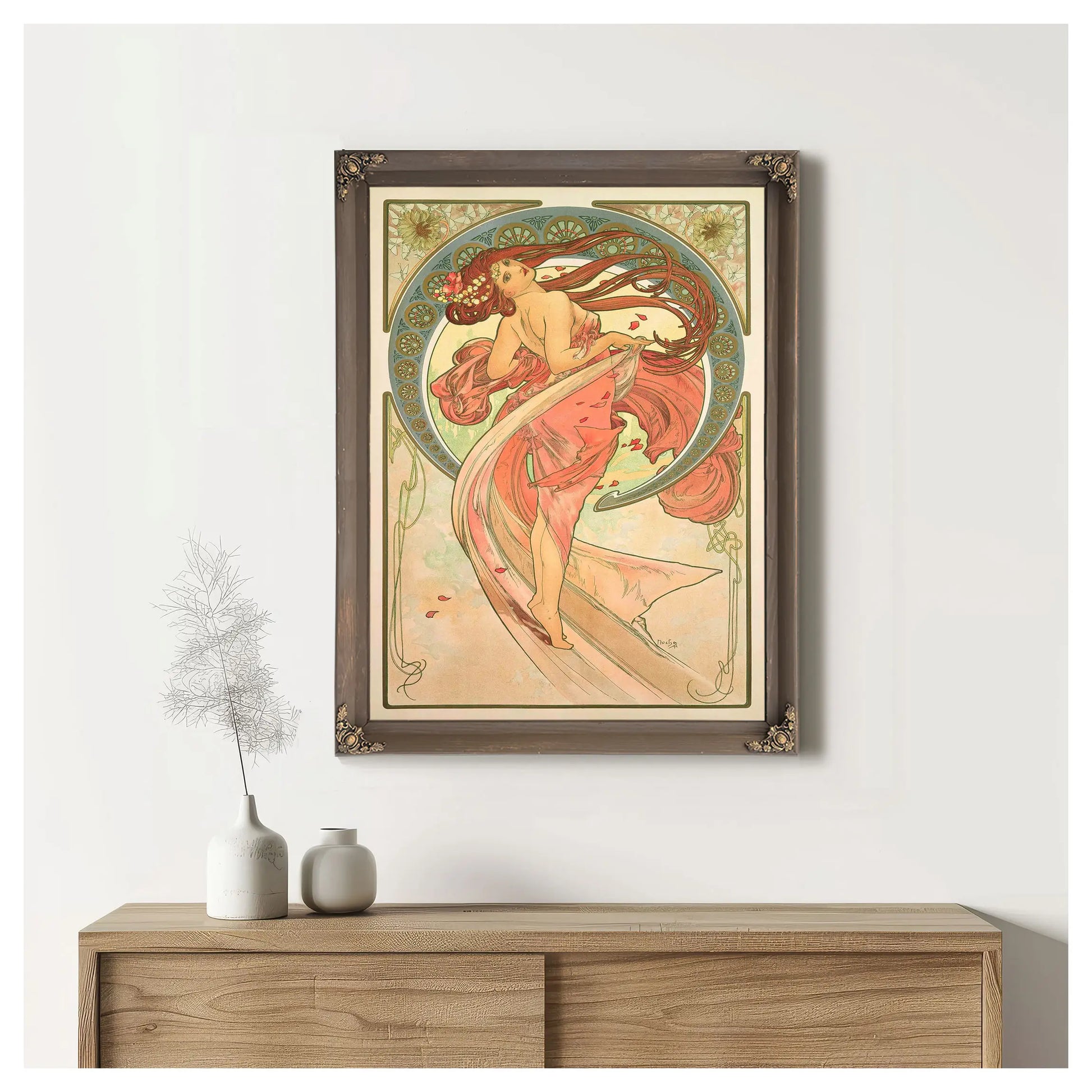 The Arts  Dance by Alphonse Mucha