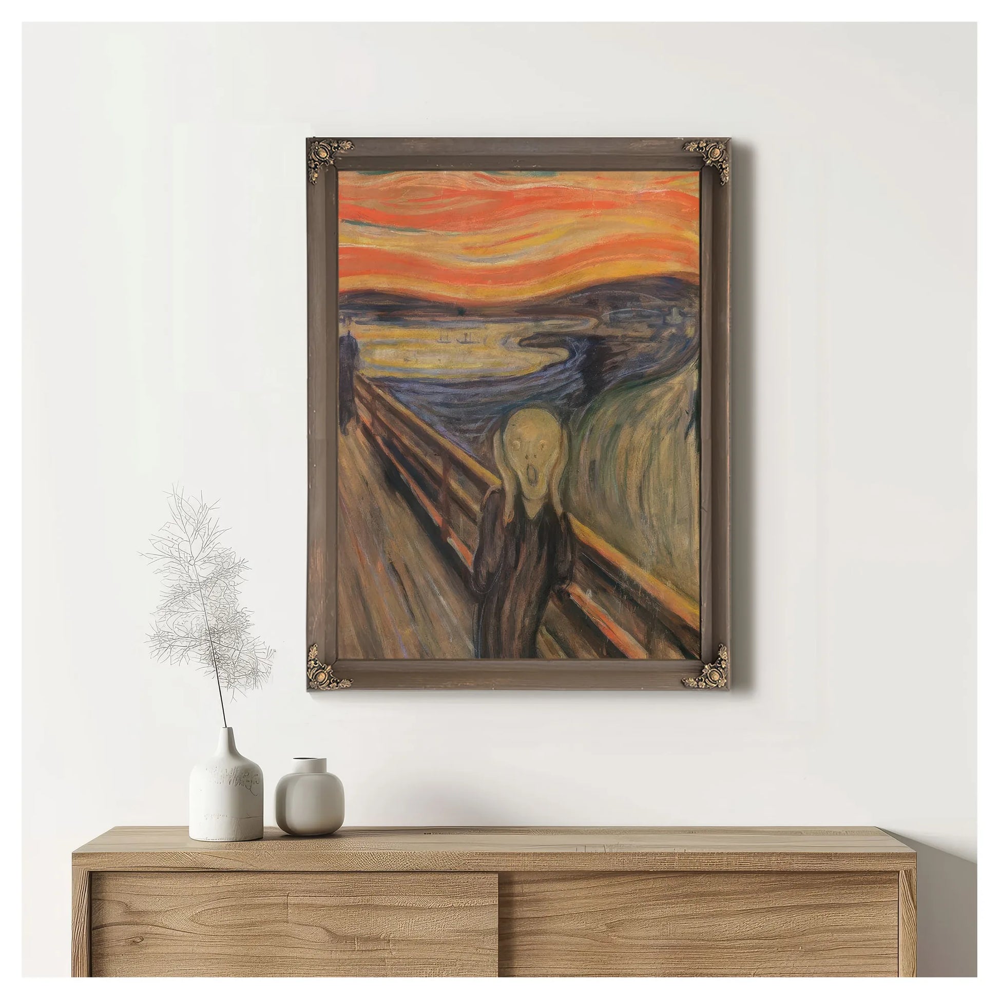 The Scream 1893 By Edvard Munch Fine Art Print