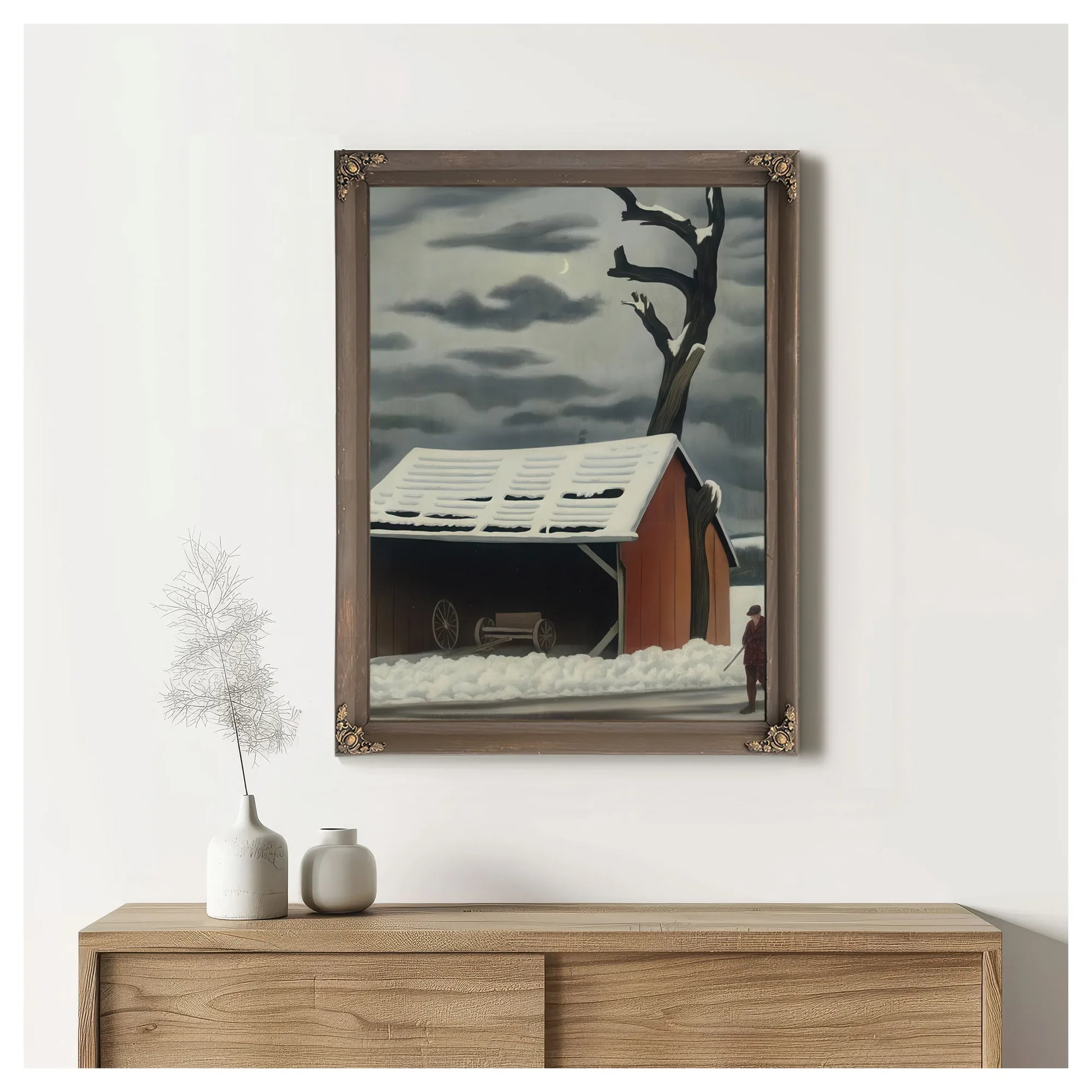 The Hunters Return By George Ault Fine Art Print
