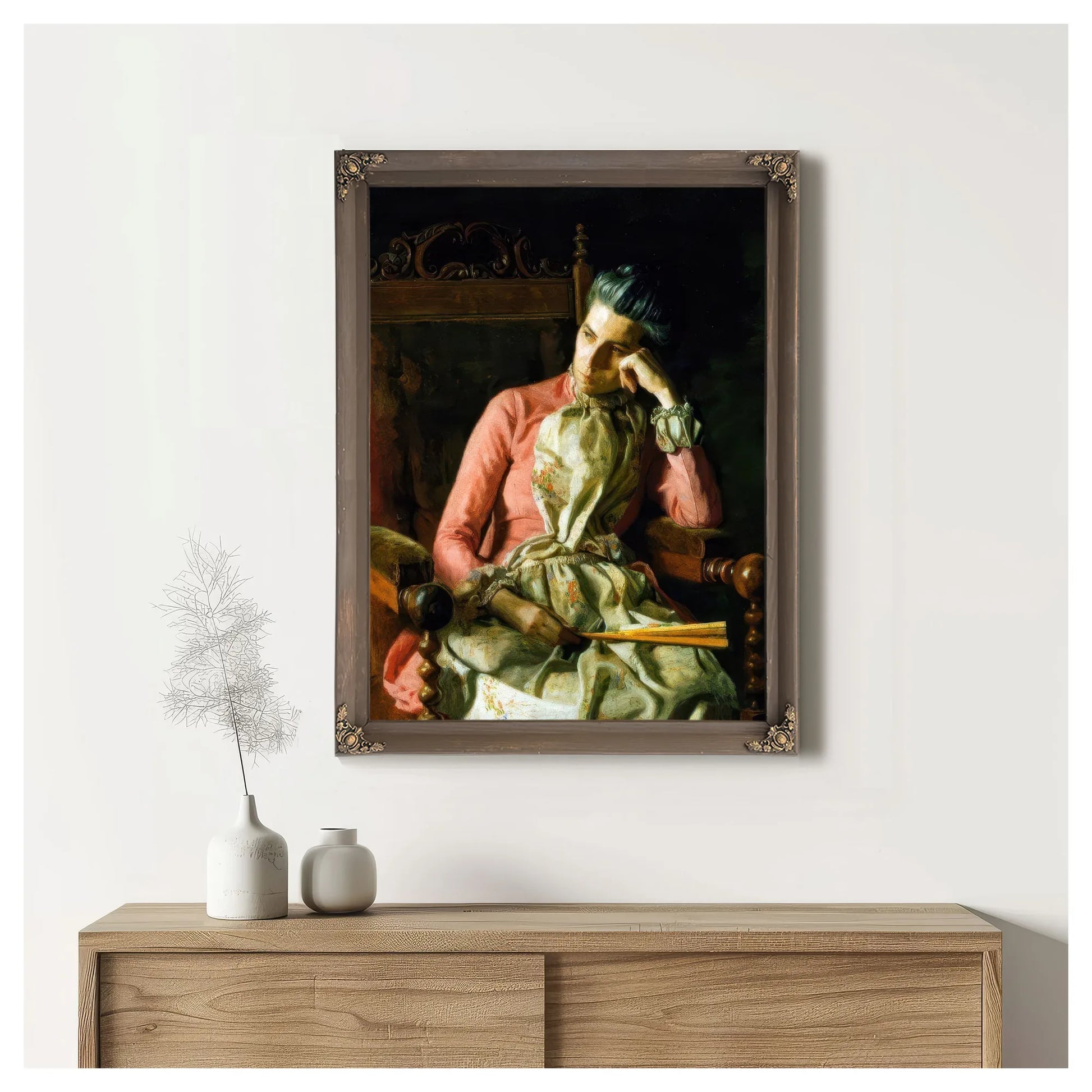 Miss Amelia Van Buren by Thomas Eakins Fine Art Print