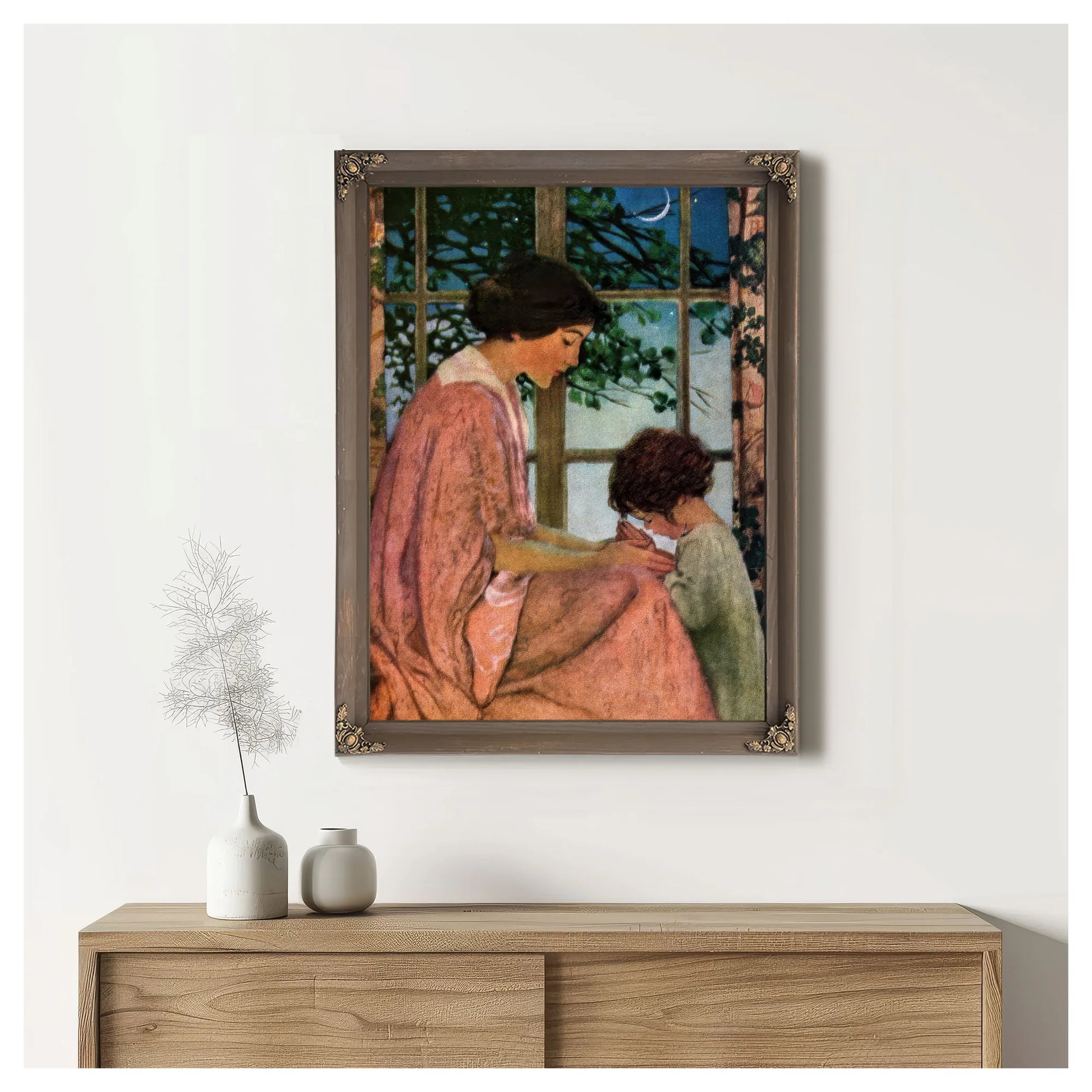 Babys Prayer By Jessie Willcox Smith Fine Art Print