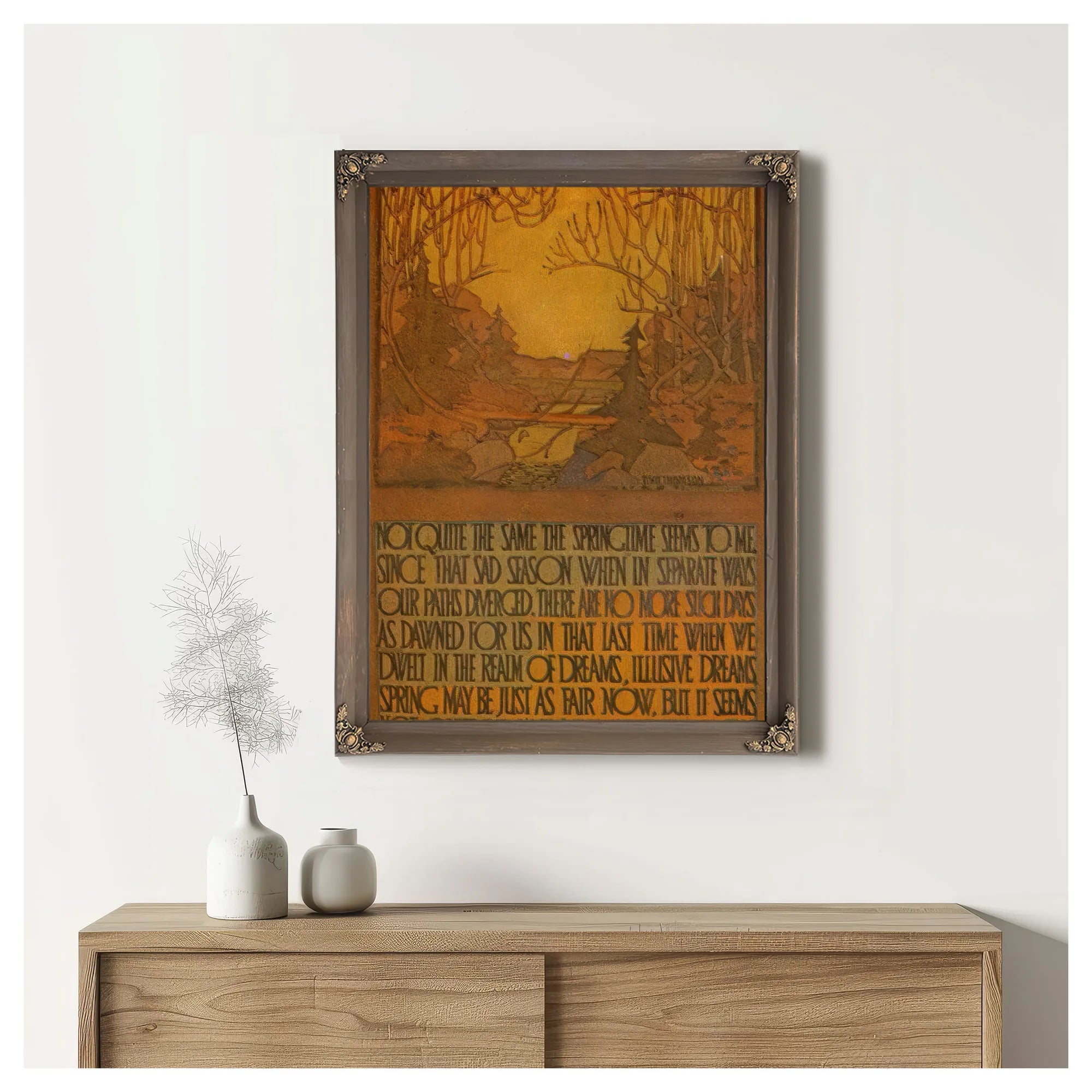 Decorative Landscape By Tom Thomson Fine Art Print