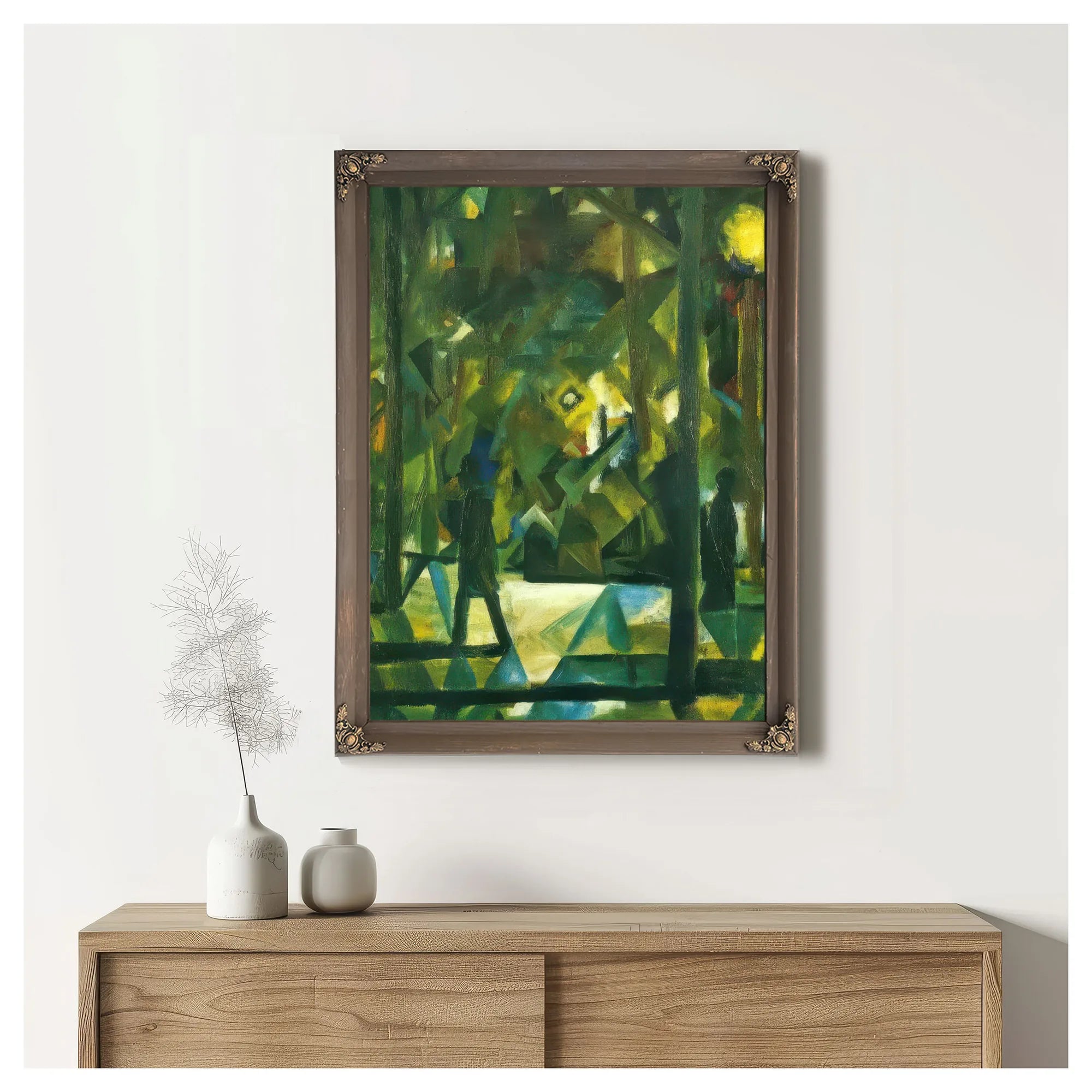 Evening By August Macke Fine Art Print