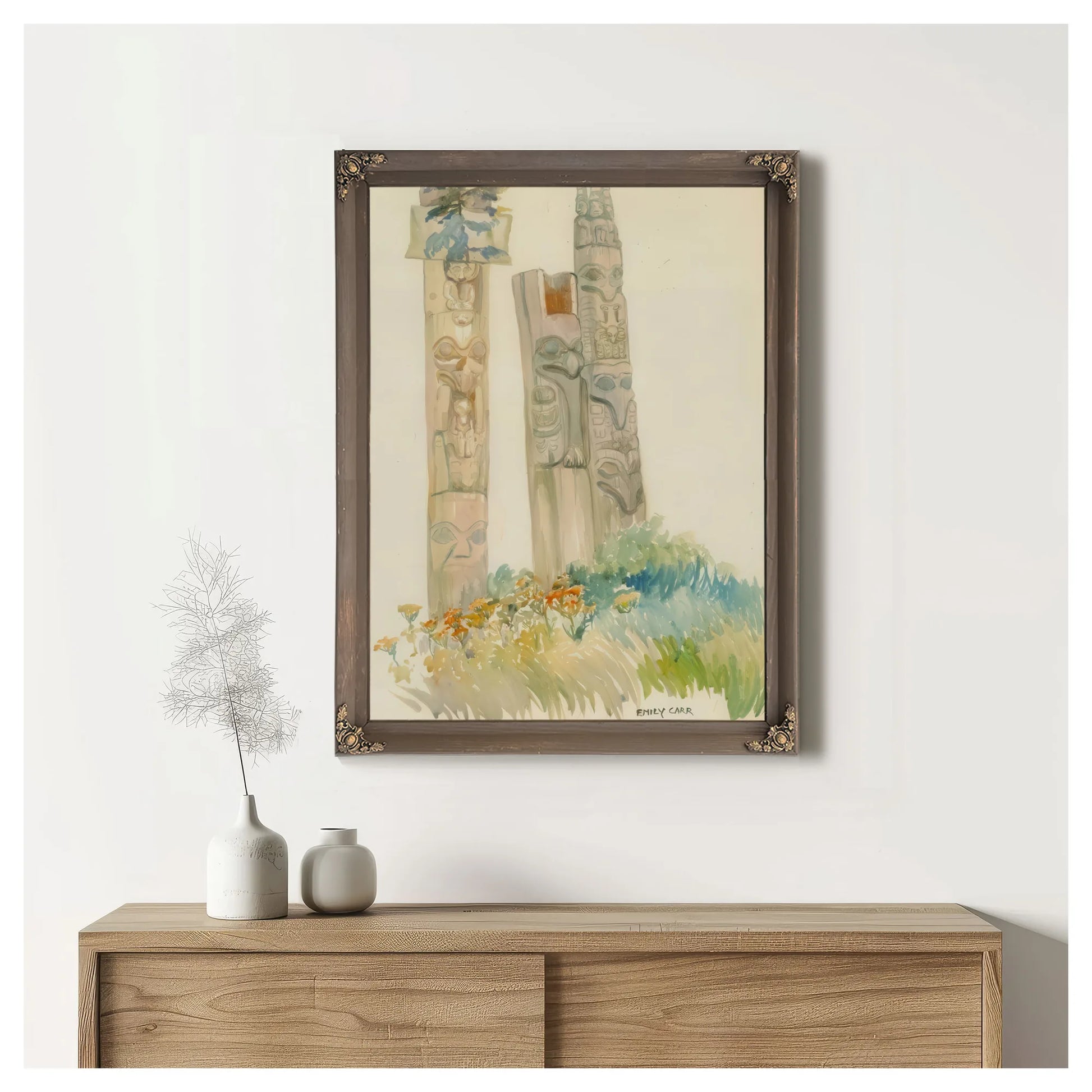 Cumshewa By Emily Carr Fine Art Print