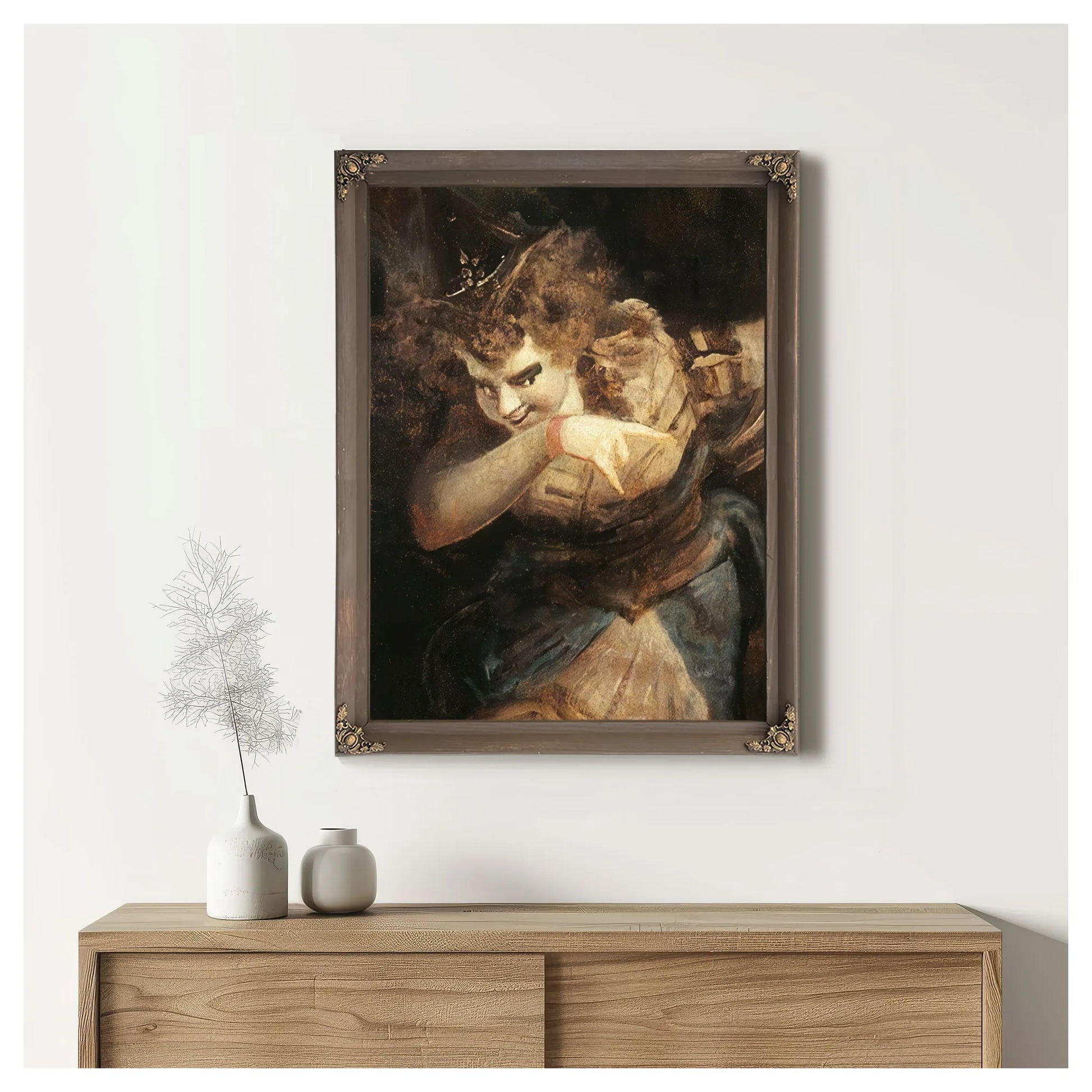 Mistress Page In 'The Merry Wives Of Windsor' By Henry Fuseli Fine Art Print