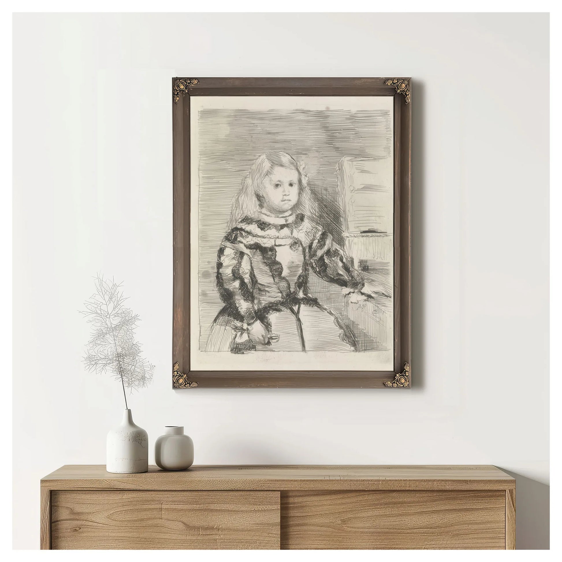 The Infanta Margarita By Edgar Degas Fine Art Print